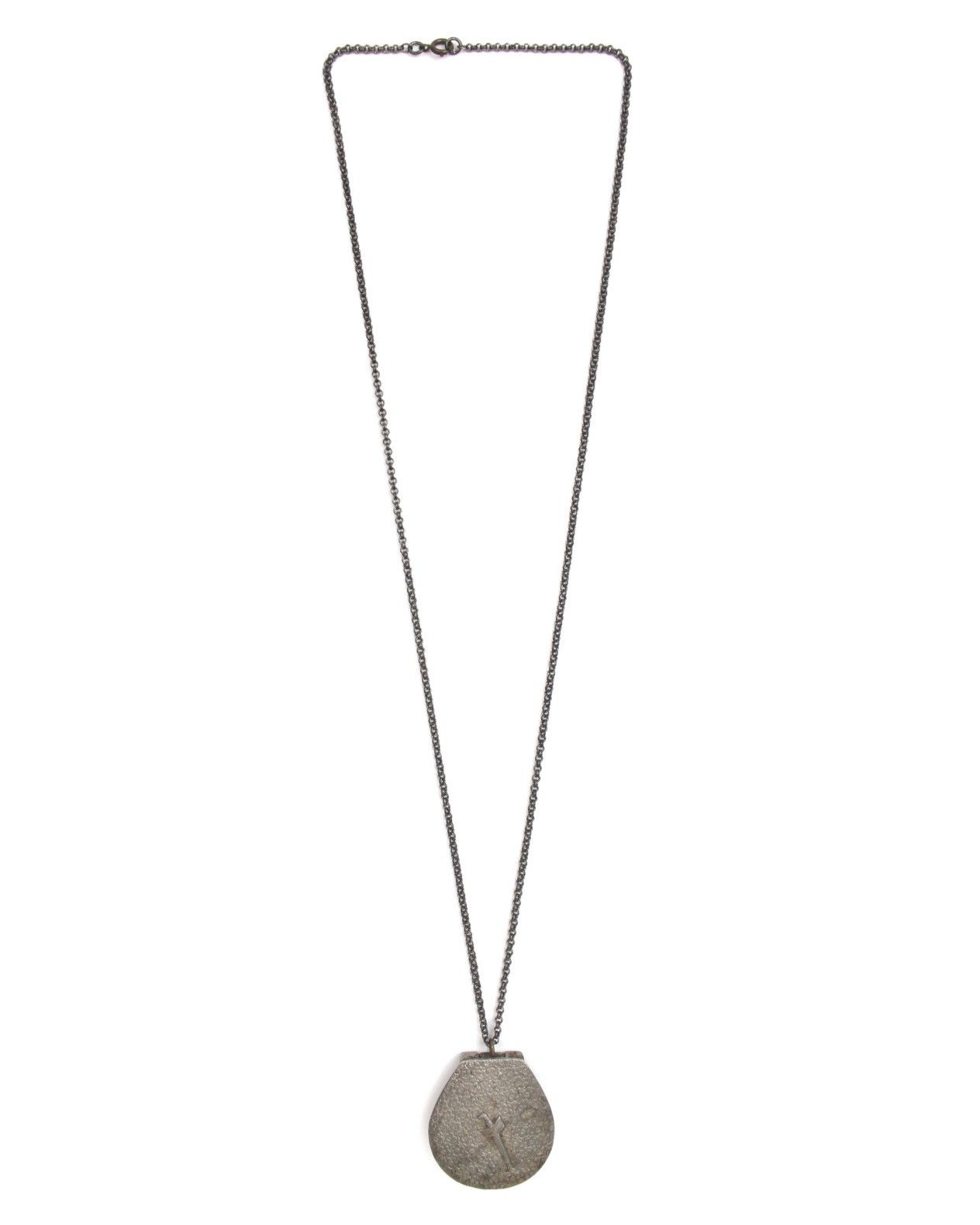 Vintage 1970S PERFUMES OF THE ORIENT ORIENTAL PEWTER SCENT NECKLACE Size ONE SIZE - 2 Thumbnail
