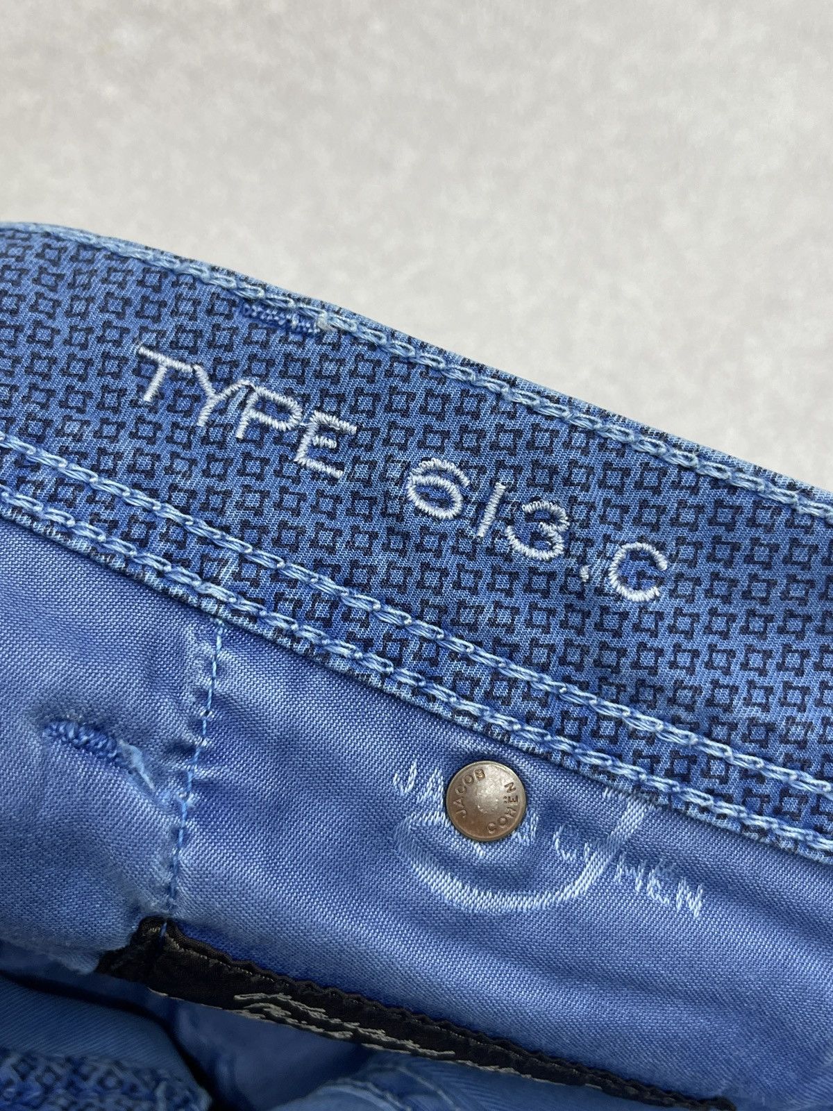 Jacob Cohen Vintage Jacob Cohen Rare Luxury Denim Pants Blue Italy Size US 34 / EU 50 - 13 Thumbnail