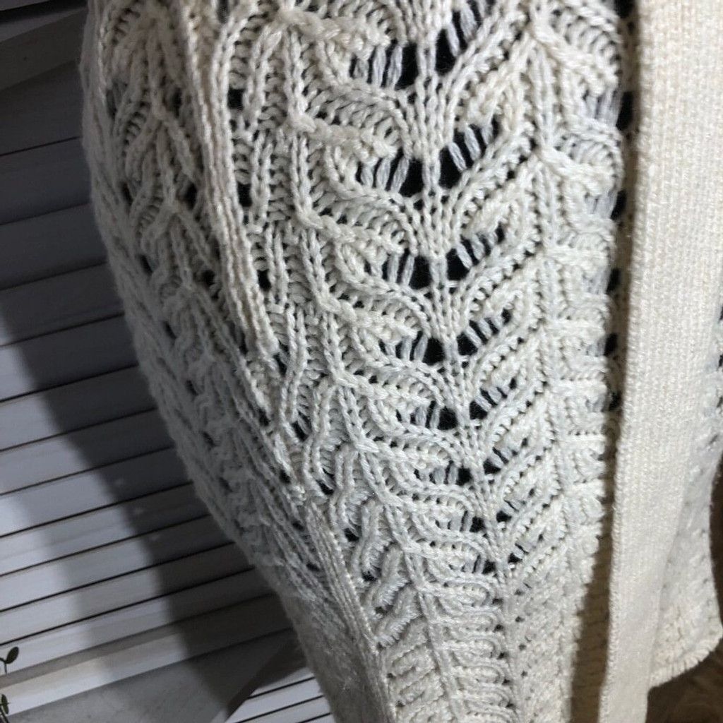Victoria's Secret Moda Internacional Victoria's Secret Y2K Sweater Dress Cream Size S / US 4 / IT 40 - 11 Thumbnail