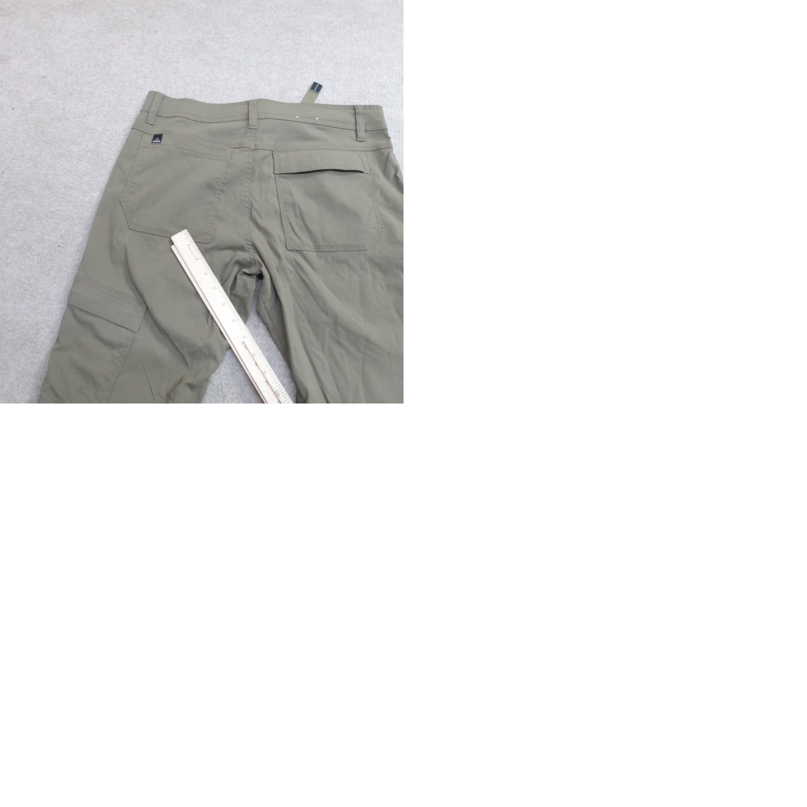 Prana Prana Brion Pants 32 x 32 Green Gray Solid Chino Straight Size US 32 / EU 48 - 9 Thumbnail