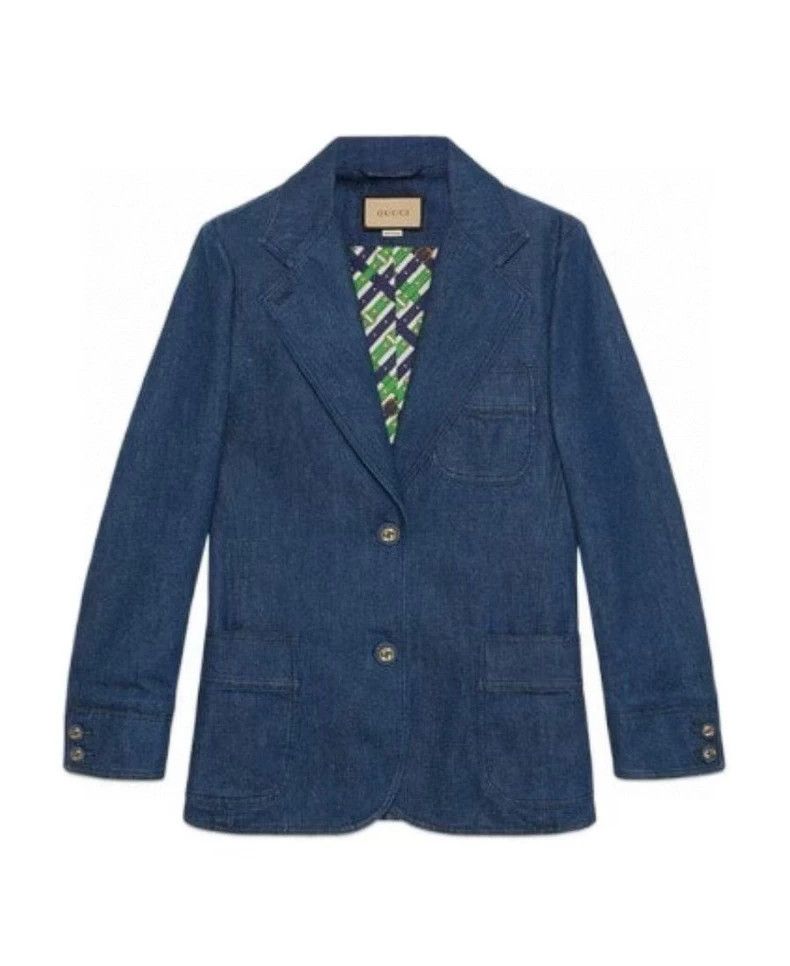 Gucci Gucci Denim lapel double casual suit 2502-Nextarrow Size 40R - 6 Thumbnail