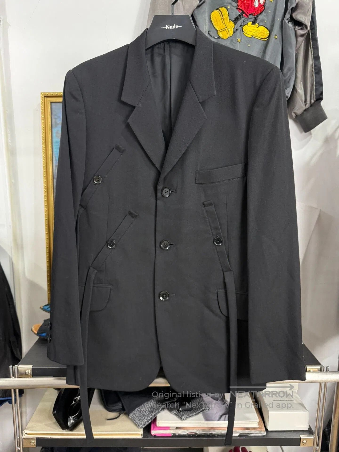 Yohji Yamamoto Yohji Yamamoto Black Suit Jacket. Size US M / EU 48-50 / 2 - 1 Thumbnail
