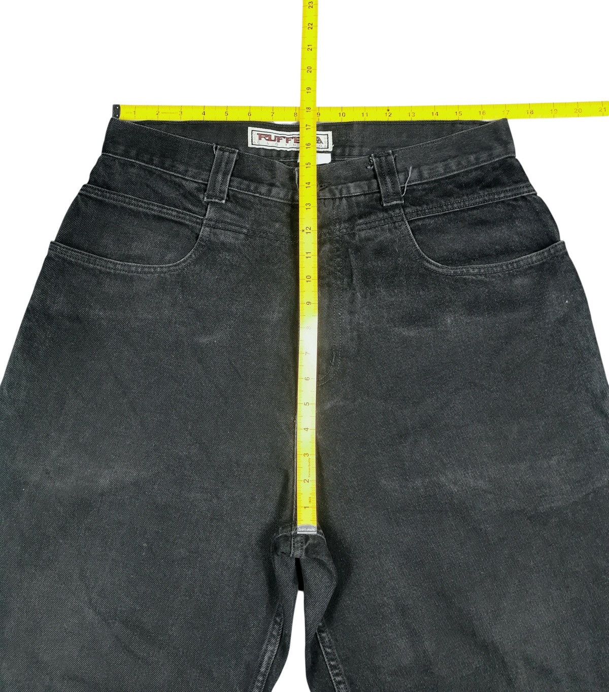 Ruff Ryders Vintage Ruffera Baggy Distressed Jeans , Style JNCO Size US 34 / EU 50 - 15 Thumbnail