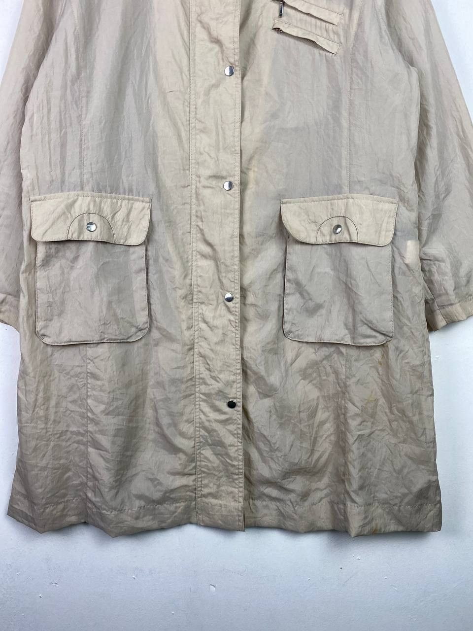 Japanese Brand × Vintage vintage japanese brands long jacket big pocket design Size L / US 10 / IT 46 - 4 Thumbnail