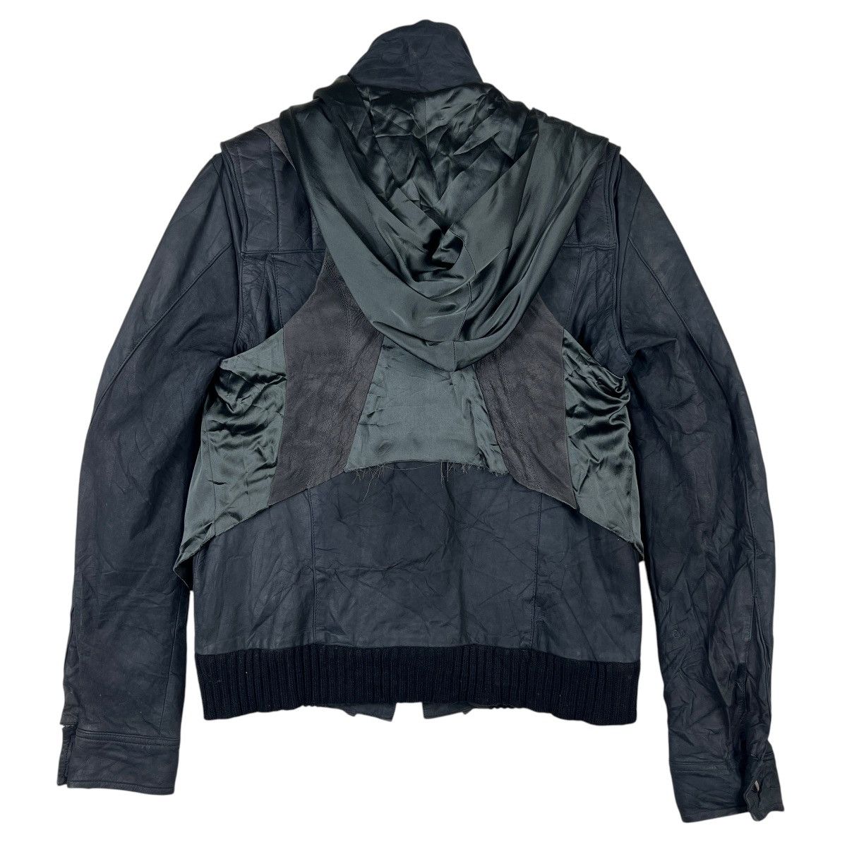 Haider Ackermann Haider Ackermann Asymetrical Hoodie Zipper Vest Size US S / EU 44-46 / 1 - 2 Thumbnail