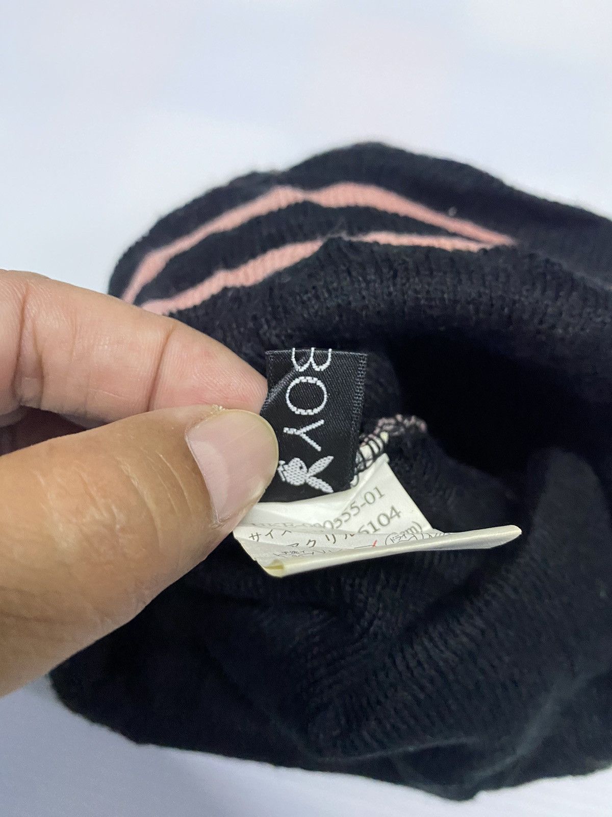 Designer × Playboy Winter Session Playboy Logo Beanie Hat Size ONE SIZE - 4 Thumbnail