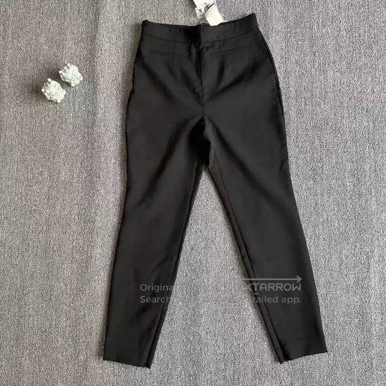 Alexander McQueen Alexander Mcqueen Black trousers Size 26" / US 2 / IT 38 - 4 Thumbnail