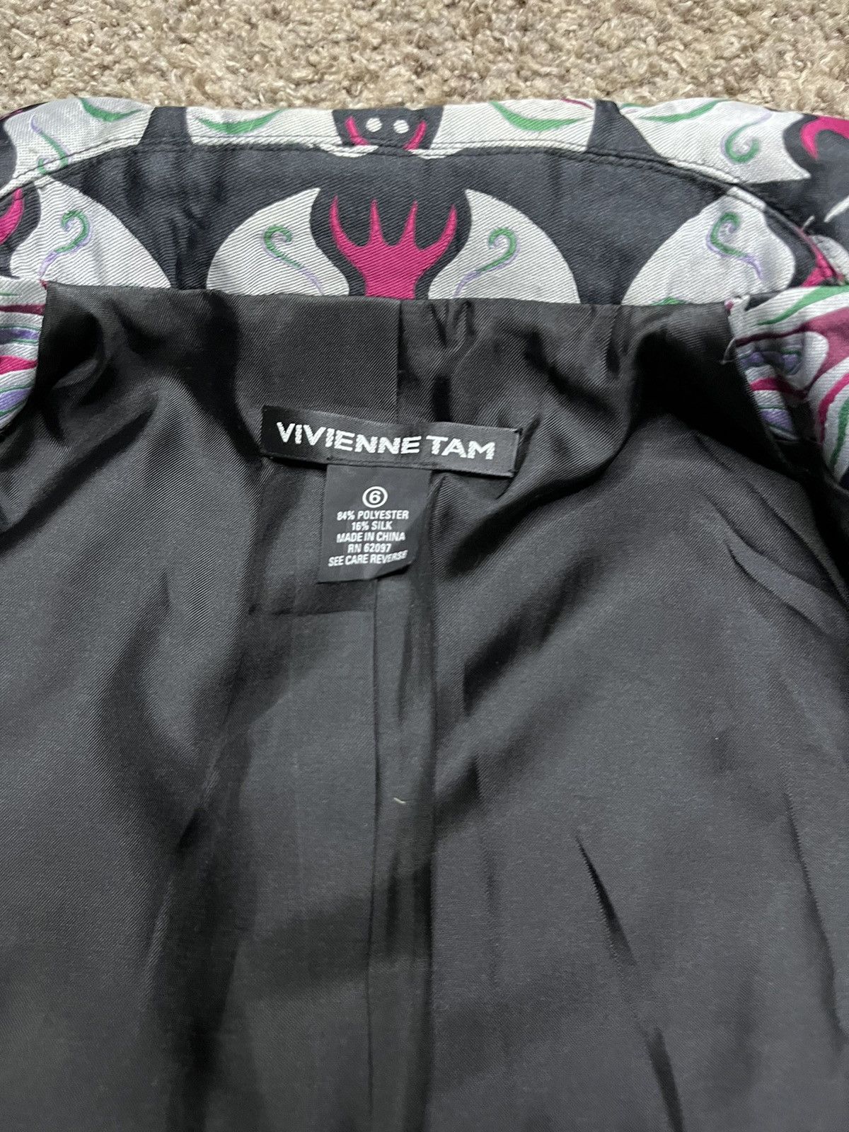 Rare Vivienne Tam - Pecking Opera - Vintage Coat