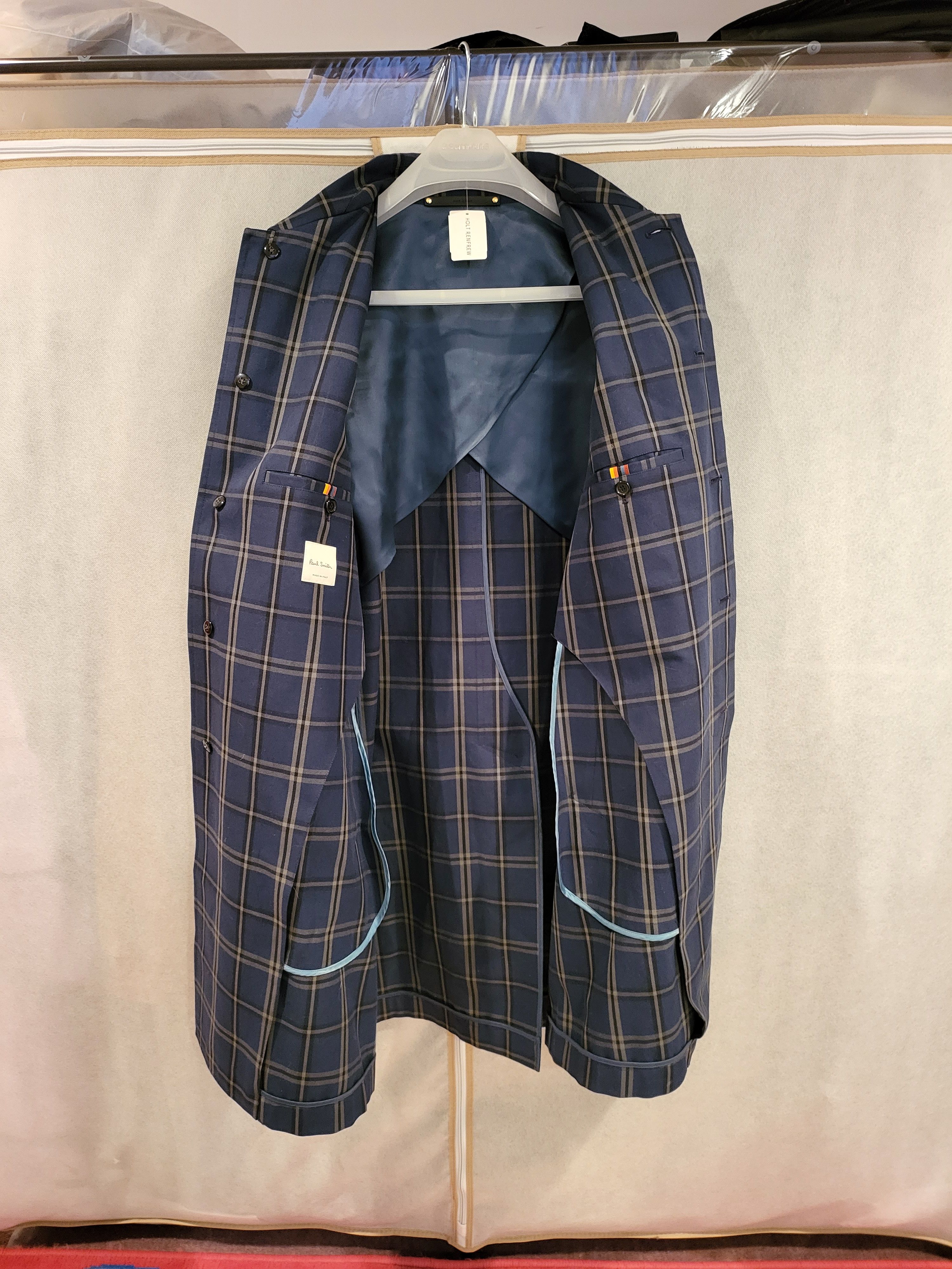 Paul Smith Mac Cotton Coat In Check Print Size US M / EU 48-50 / 2 - 5 Thumbnail