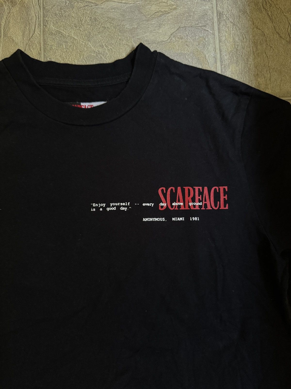 Shoe Palace Scarface Tee Say Hello to My Little Friend Size US S / EU 44-46 / 1 - 1 Thumbnail