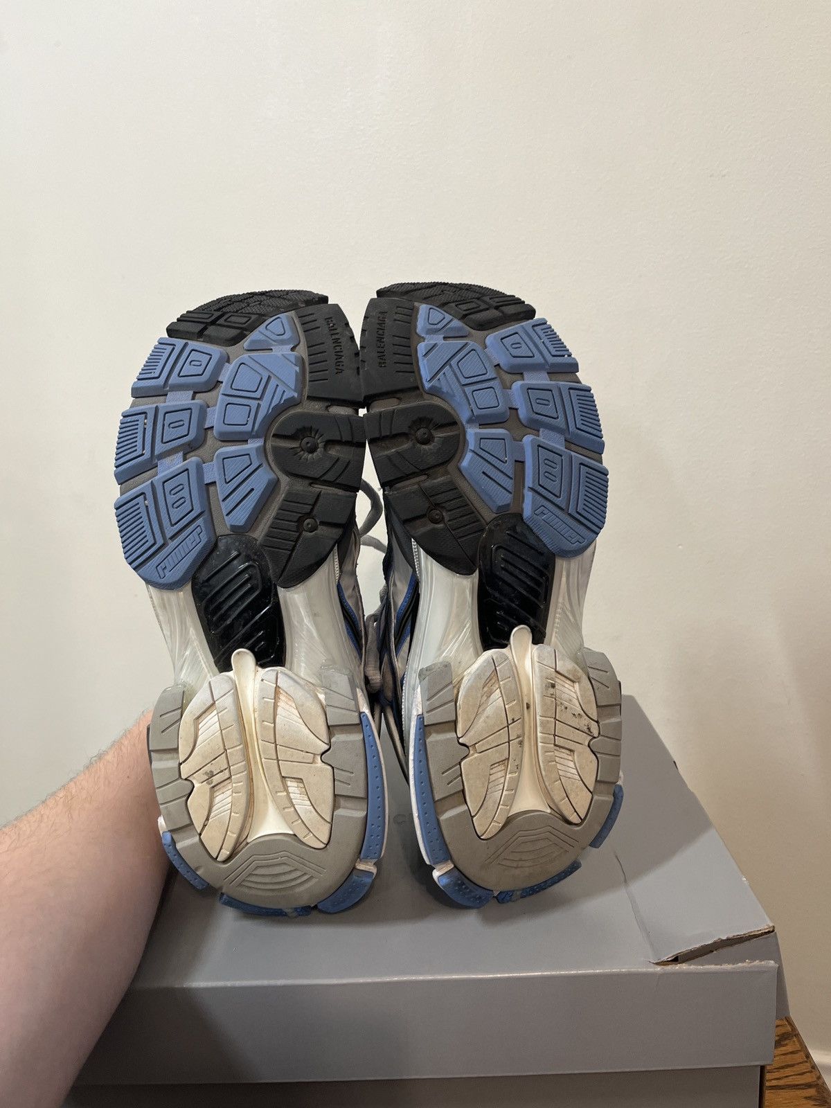 Balenciaga Runners in Blue/Black/White Size US 10 / EU 43 - 5 Thumbnail