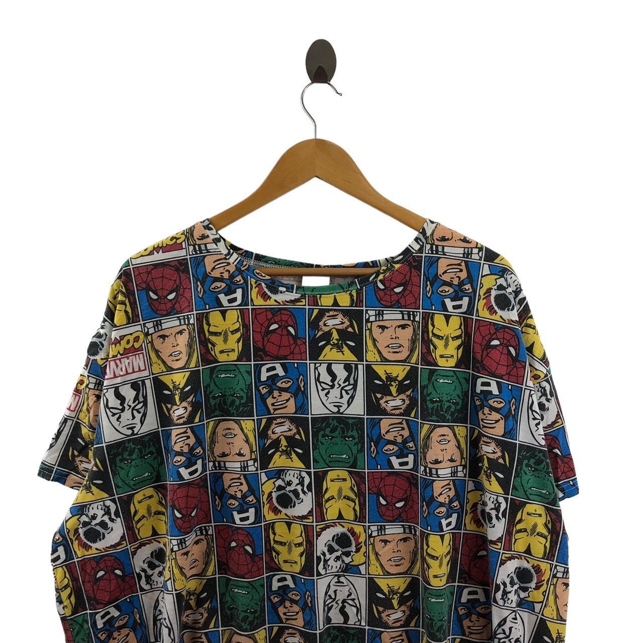 Marvel Comics MARVEL COMICS AOP Over Print Superhero Tee Shirt Hulk Size US M / EU 48-50 / 2 - 3 Thumbnail