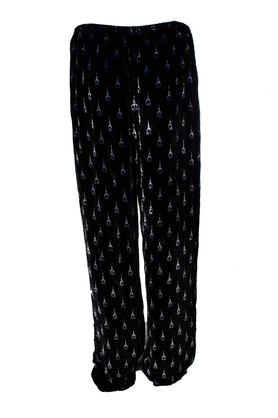 Balenciaga Balenciaga, black velour eiffeltower pyjama suit Size US L / EU 52-54 / 3 - 6 Thumbnail