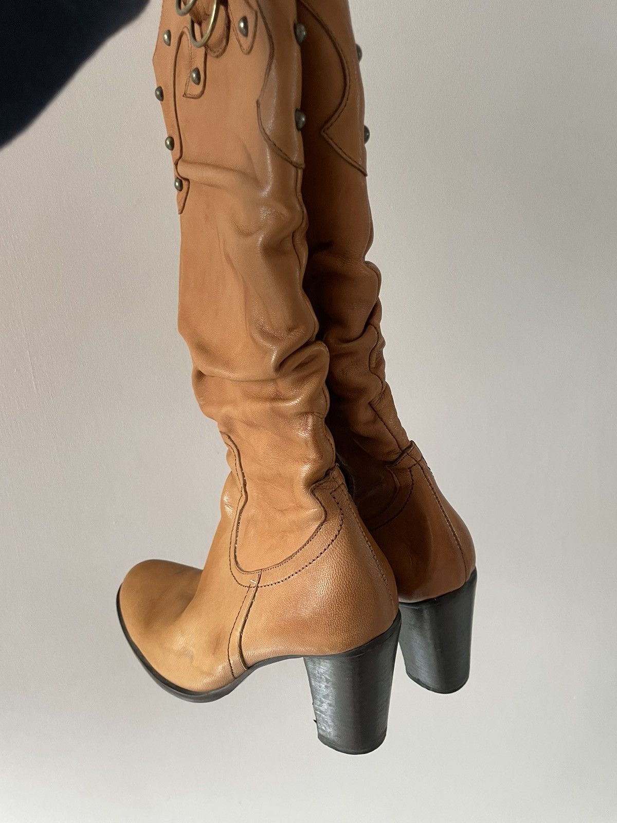 Vintage Vintage leather boots Size US 5.5 / IT 35.5 - 19 Thumbnail