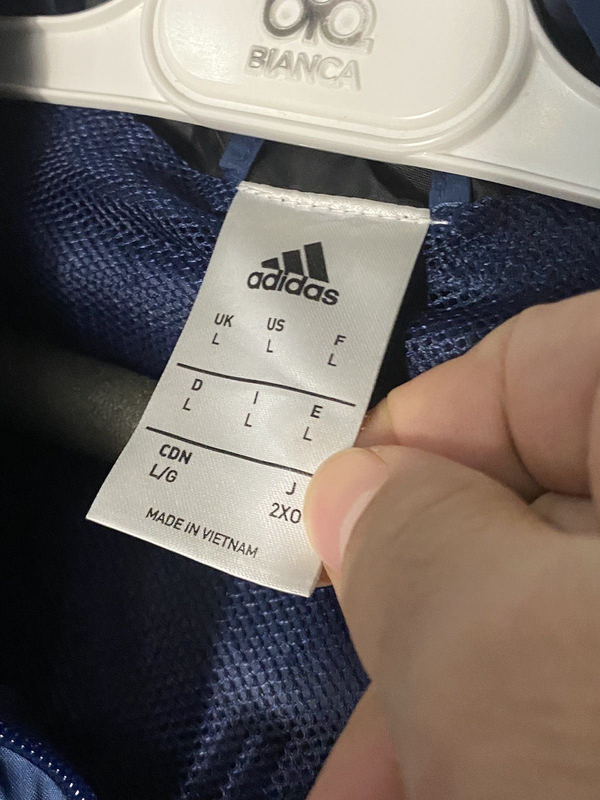Adidas Vintage Manchester United Adidas Jacket Football Zip AON Size US L / EU 52-54 / 3 - 5 Thumbnail