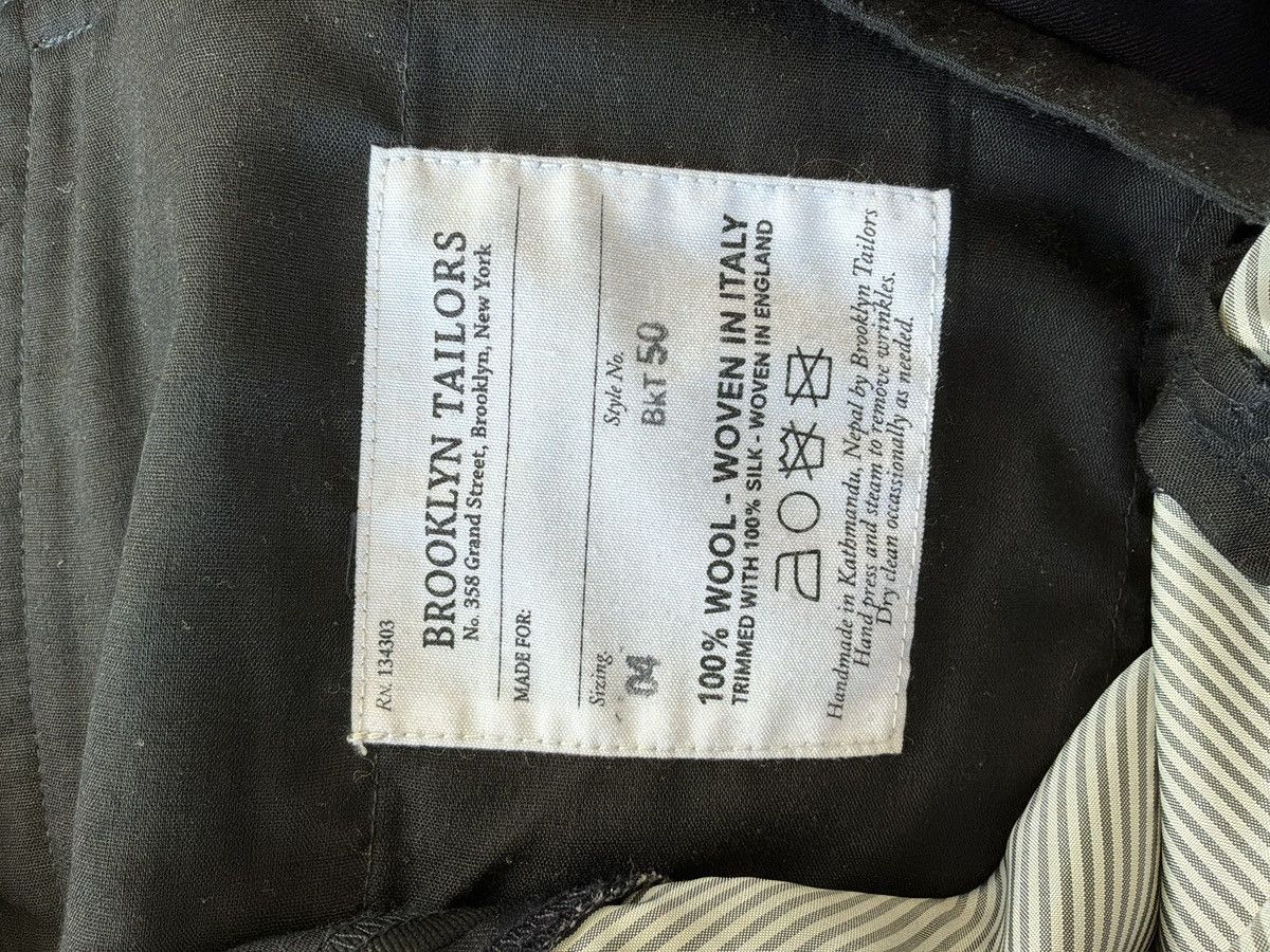 Brooklyn Tailors Brooklyn Tailors Navy Italian Wool and Silk Tuxedo Size 40 Size 40R - 10 Thumbnail