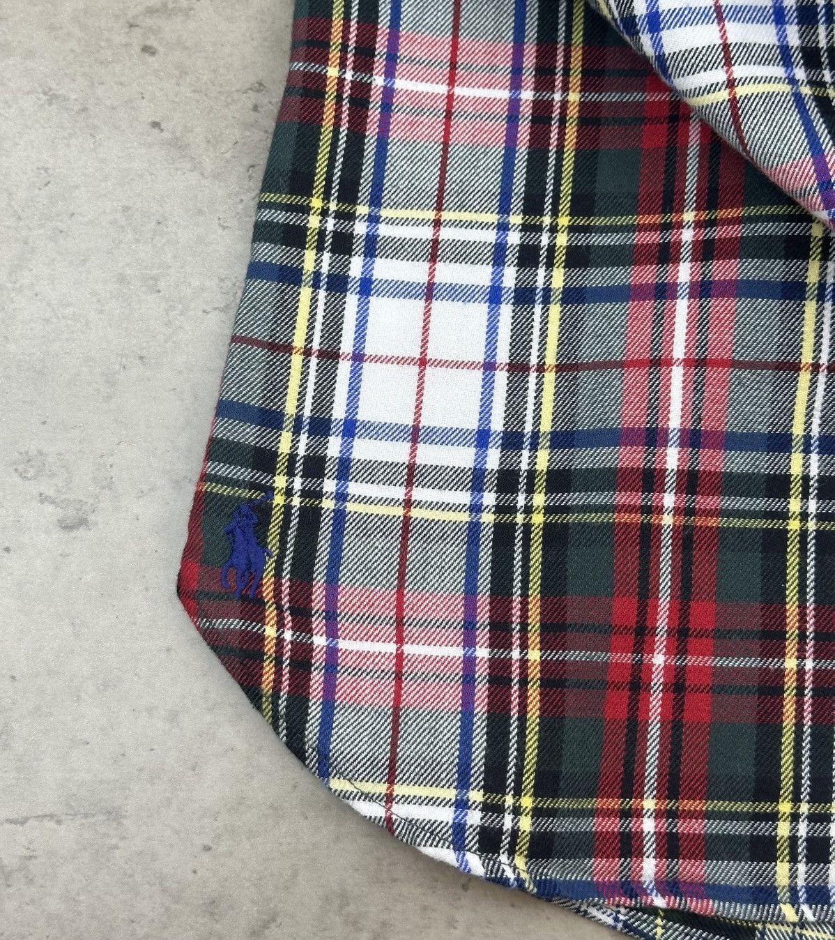Polo Ralph Lauren Polo Ralph Lauren Plaid Flannel Classic Fit Button Up Shirt Size US L / EU 52-54 / 3 - 5 Thumbnail