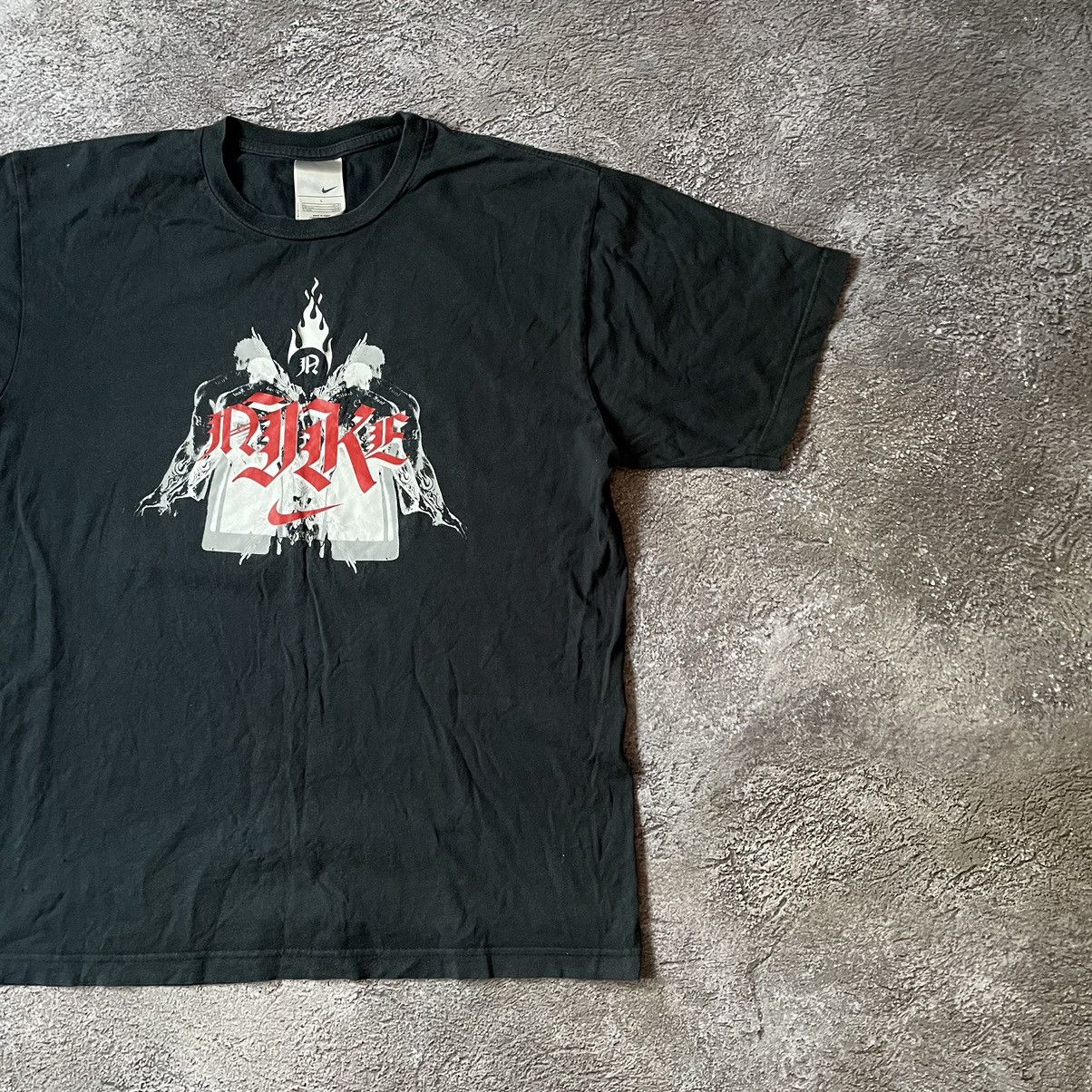 Vintage Vintage 90s Graphic Tee Sun Faded Streetwear Skate Black L Size US L / EU 52-54 / 3 - 4 Thumbnail