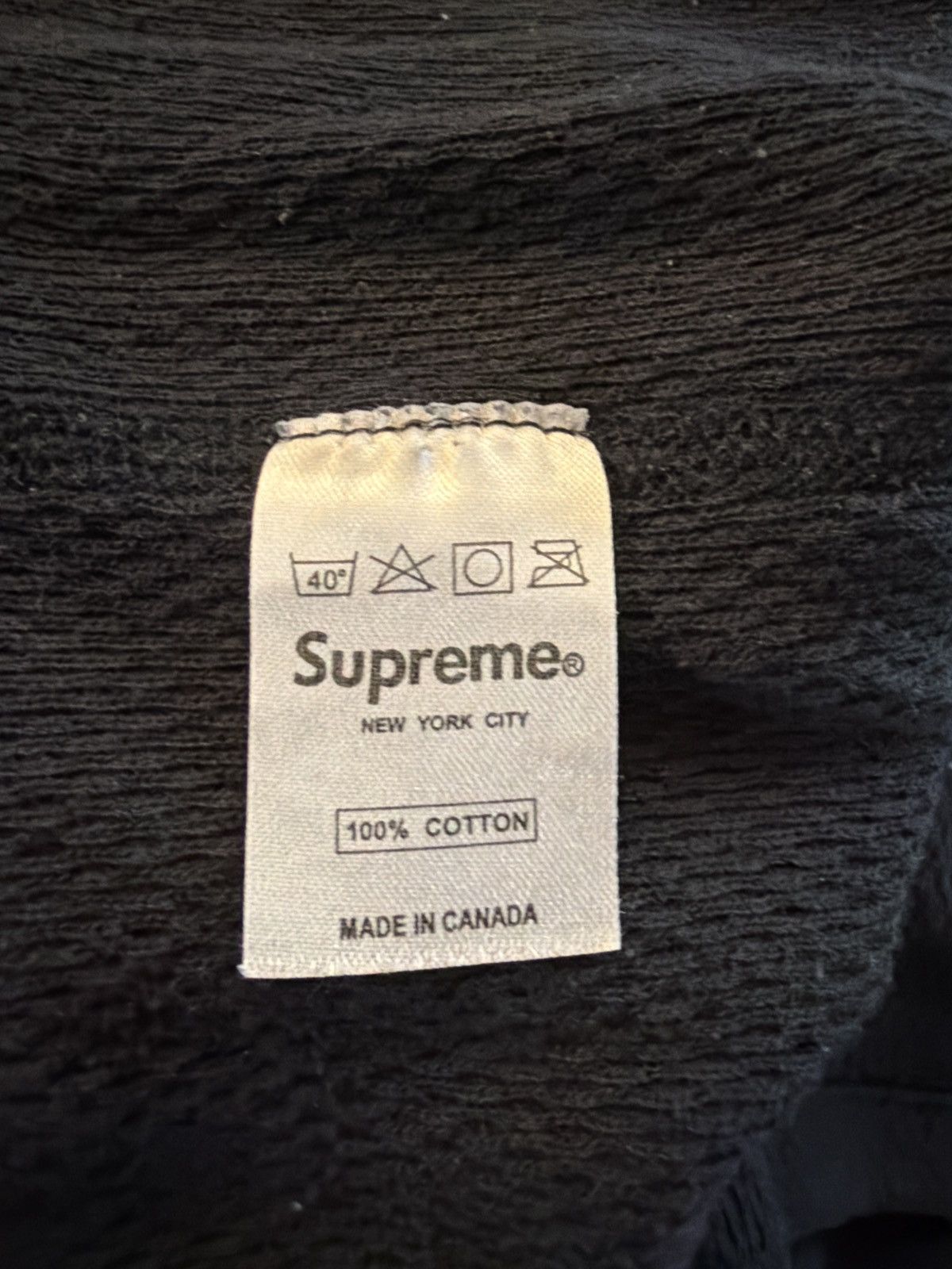 Supreme Waffle Knit Thermal XL