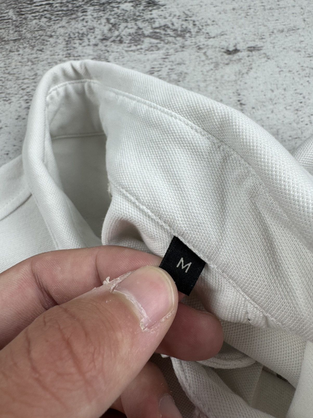 Z Zegna Vintage Z Zegna White Luxury Medium Classic Longsleeve Luxury Button Blank Shirt Size US M / EU 48-50 / 2 - 12 Thumbnail