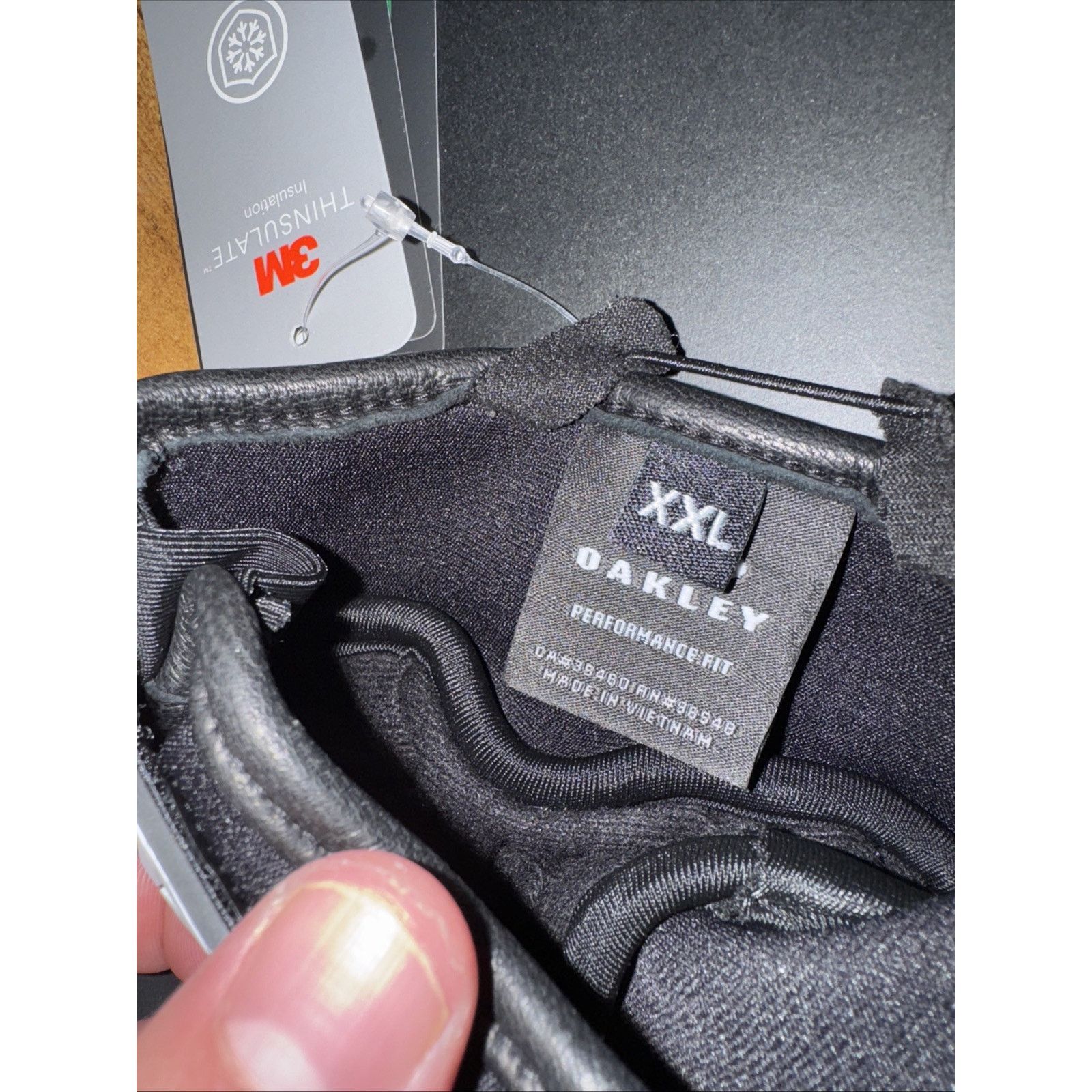Oakley Oakley 3M Thinsulate Gloves Black 2XL Heat Touch Size ONE SIZE - 5 Thumbnail