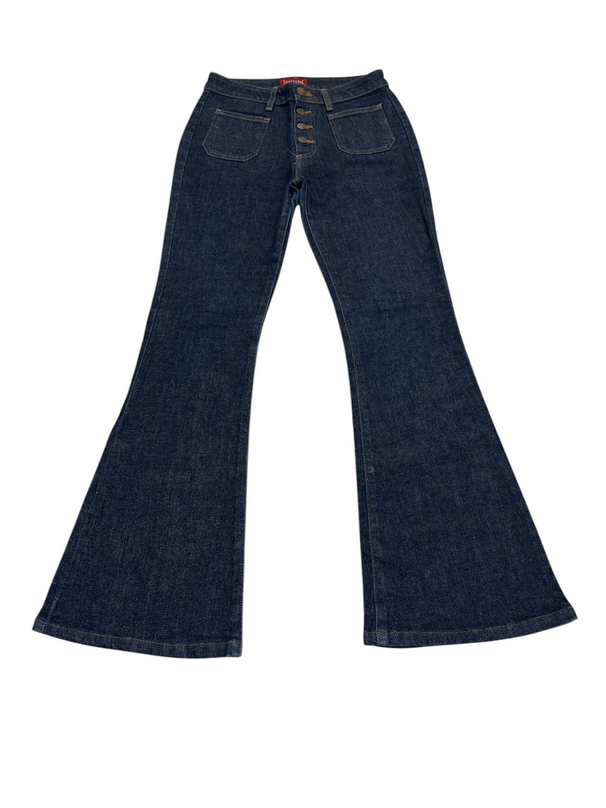 Edwin SOMETHING BY EDWIN STRETCABLE BOOTCUT DENIM JEANS Size US 28 / EU 44 - 1 Thumbnail