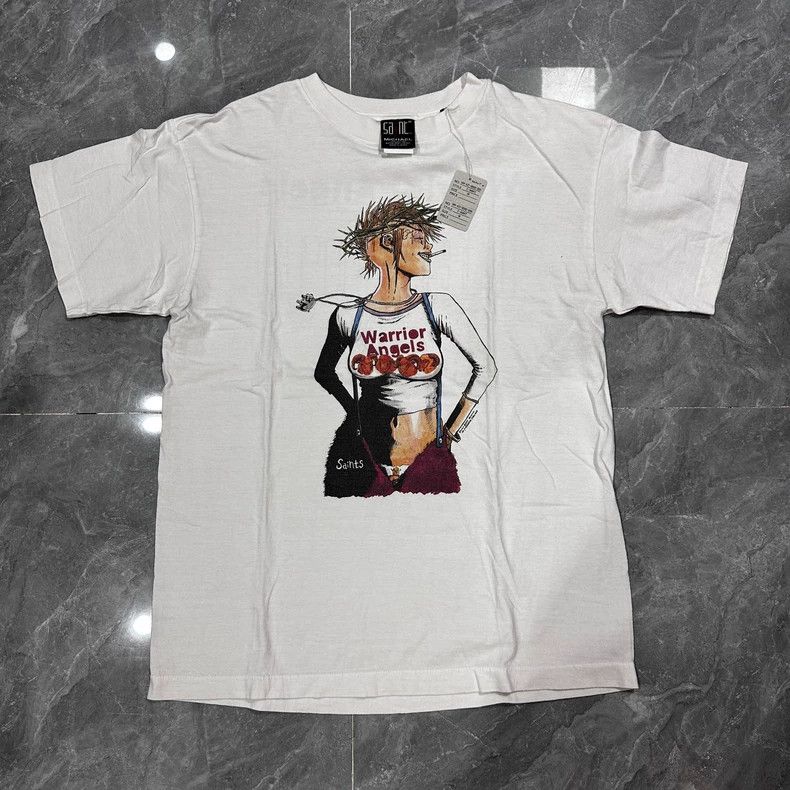 Saint Michael Saint Michael White out of print Holy Angel short sleeved Size US M / EU 48-50 / 2 - 1 Thumbnail