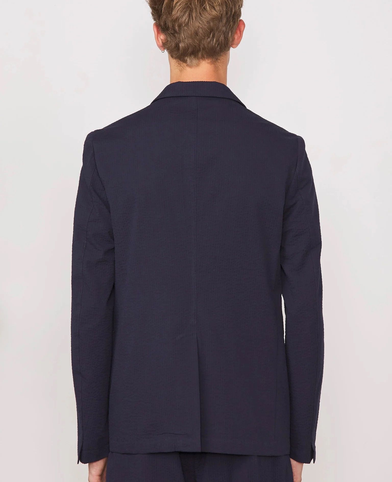 Officine Generale NEW Officine Generale Cotton Seersucker Lightest Jacket 52 Size 42R - 11 Thumbnail