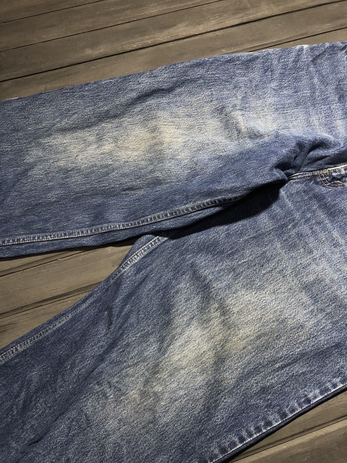 Hysteric Glamour VTG Baggy Rap SK8 JNCO Balenci Style Washed Jeans Levi’s Y2K Size US 34 / EU 50 - 7 Thumbnail