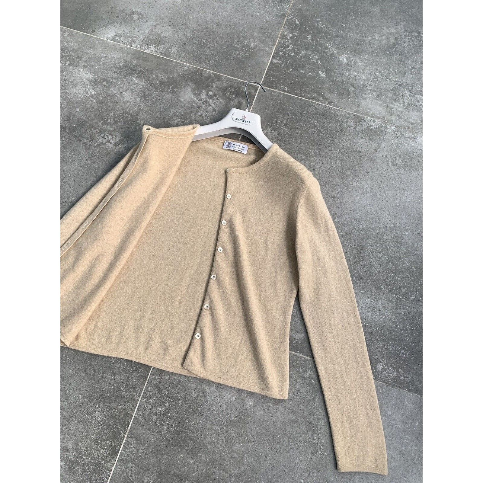 Brunello Cucinelli Women's BRUNELLO CUCINELLI CASHMERE Cardigan Sweater SZ S-M Size M / US 6-8 / IT 42-44 - 13 Thumbnail