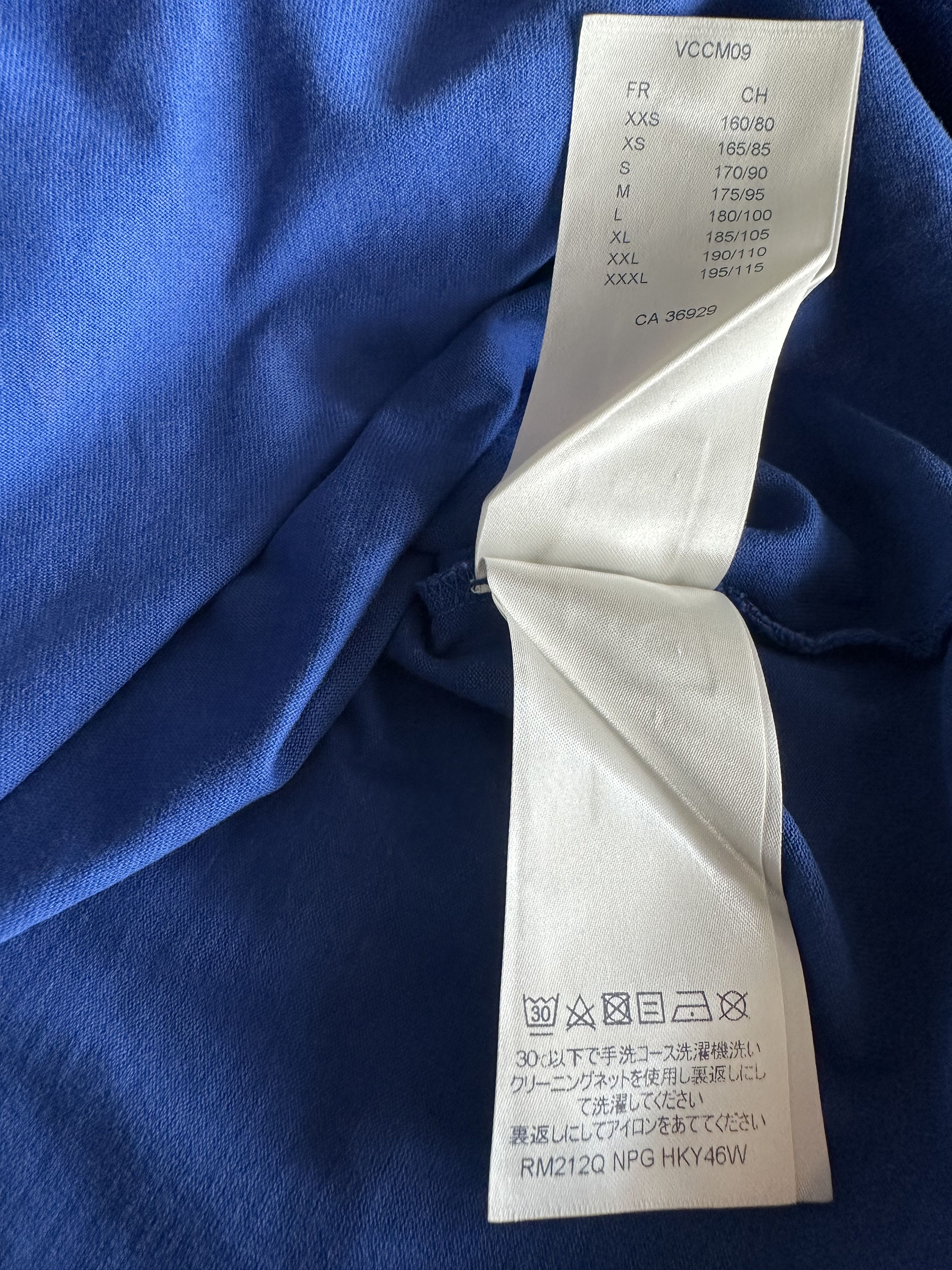 Louis Vuitton Louis Vuitton Blue & Red Monogram Gradient T-Shirt Size US XL / EU 56 / 4 - 6 Thumbnail