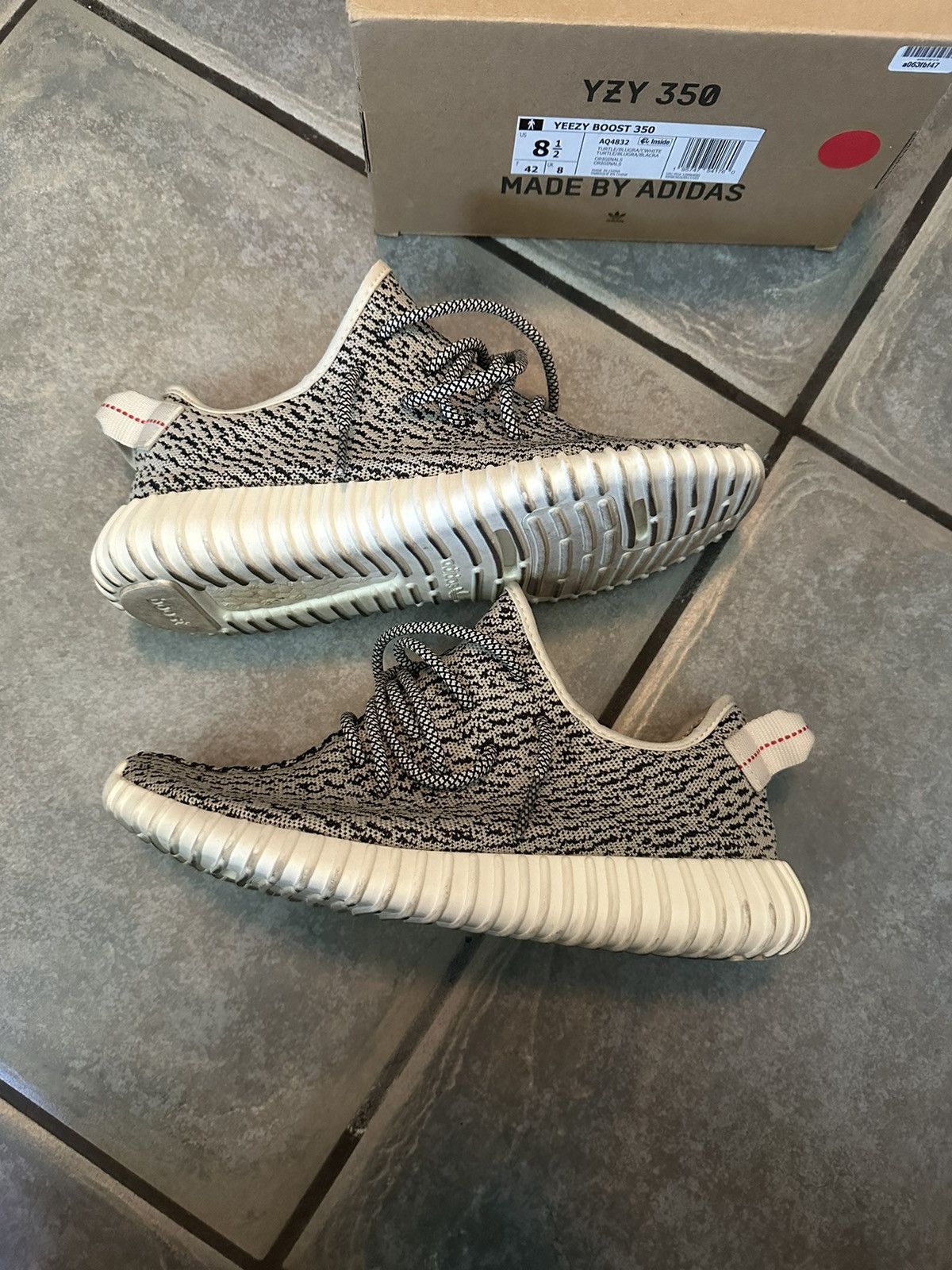 Adidas × Kanye West × Yeezy Yeezy 350 Turtle Dove Size US 8.5 / EU 41-42 - 7 Thumbnail