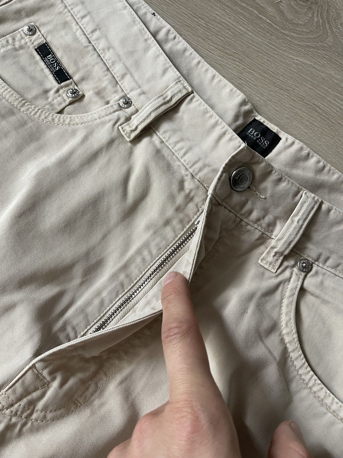 Hugo Boss Hugo Boss Arkansas Regular Fit Cotton Trousers / Jeans W36 Size US 36 / EU 52 - 12 Thumbnail