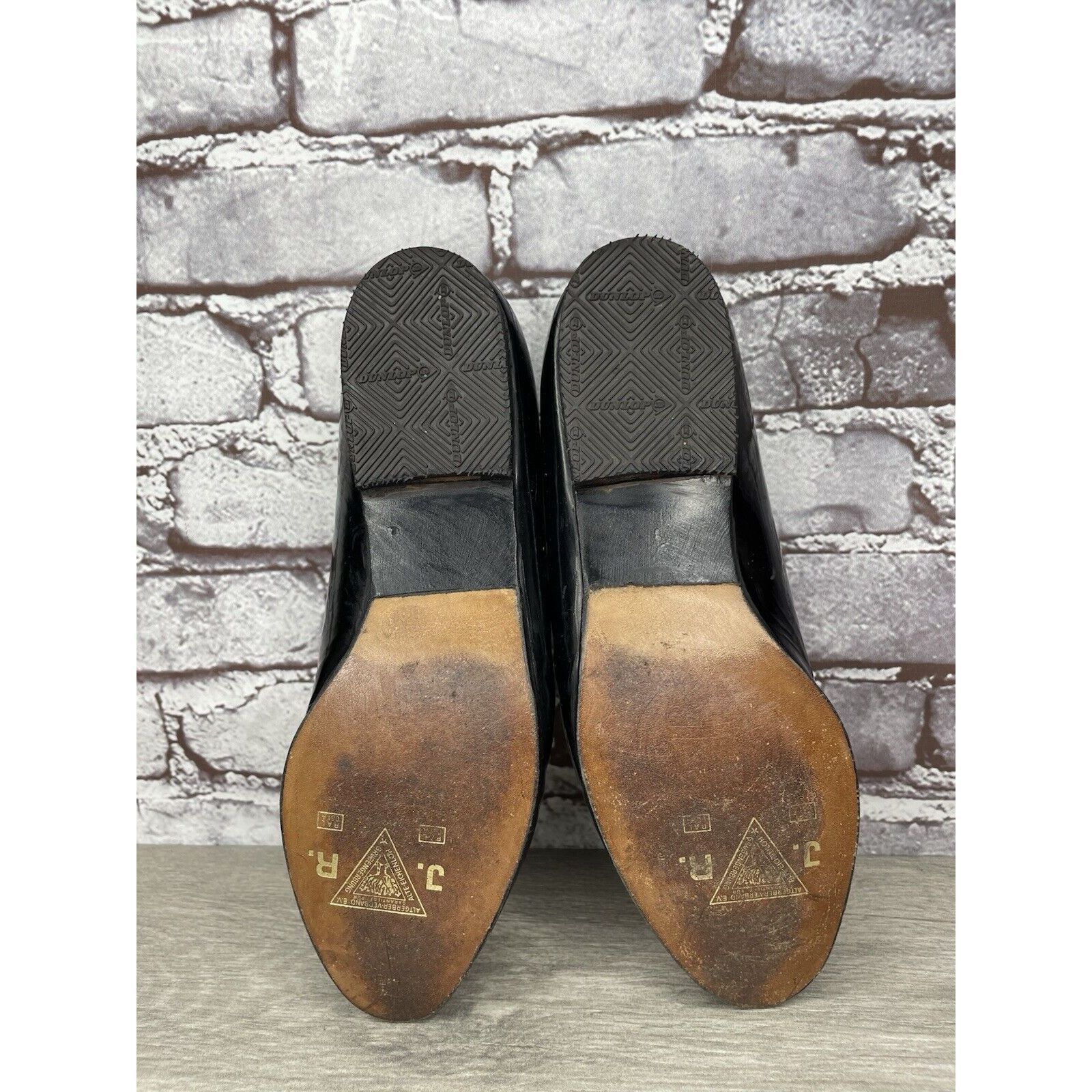 Other Maraolo Black Patent Leather Slip On Loafers Shoes Women Sz Size US 8 / IT 38 - 14 Thumbnail