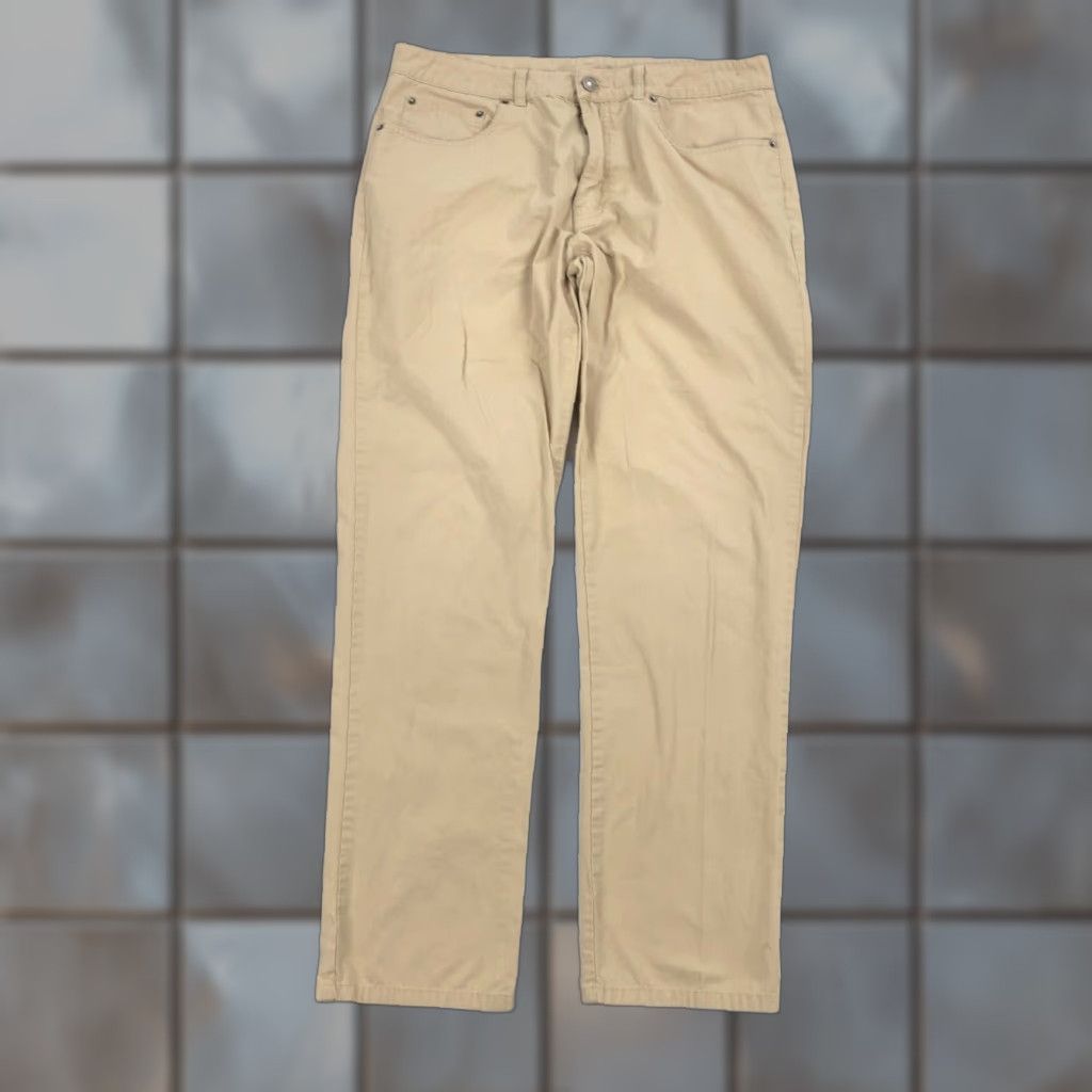 Patagonia Patagonia Guild Pants Mens 33 Light Khaki Lightweight Durable Canvas Cotton 5-Pocket Regular Inseam 31 Beige Size US 33 - 1 Thumbnail