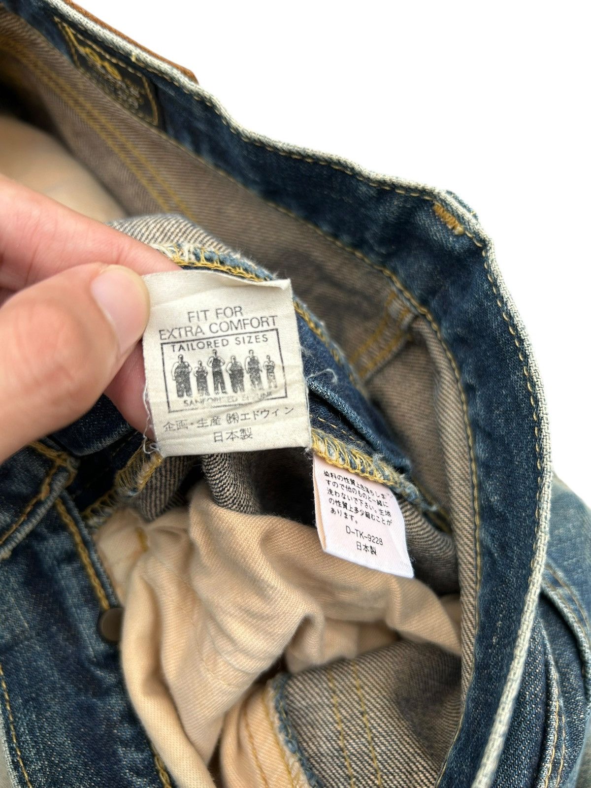 Kapital × Lee × Vintage Vintage Lee Selvedge Rusty Distressed Denim Jeans Mudwash Size US 28 / EU 44 - 8 Thumbnail