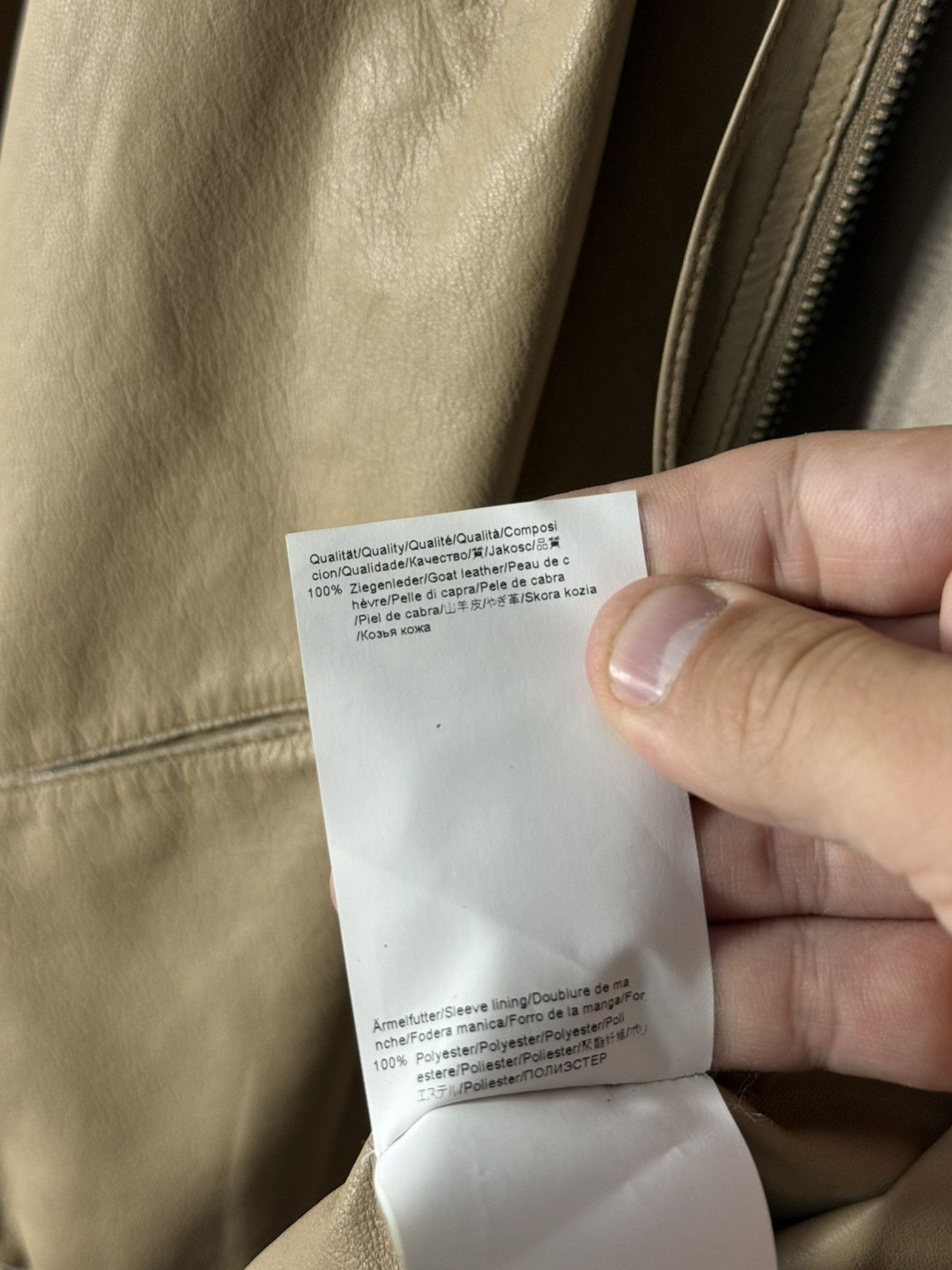Hugo Boss Hugo Boss Orange Women’s Leather Jacket Goat Leather US 6 Size M / US 6-8 / IT 42-44 - 14 Thumbnail