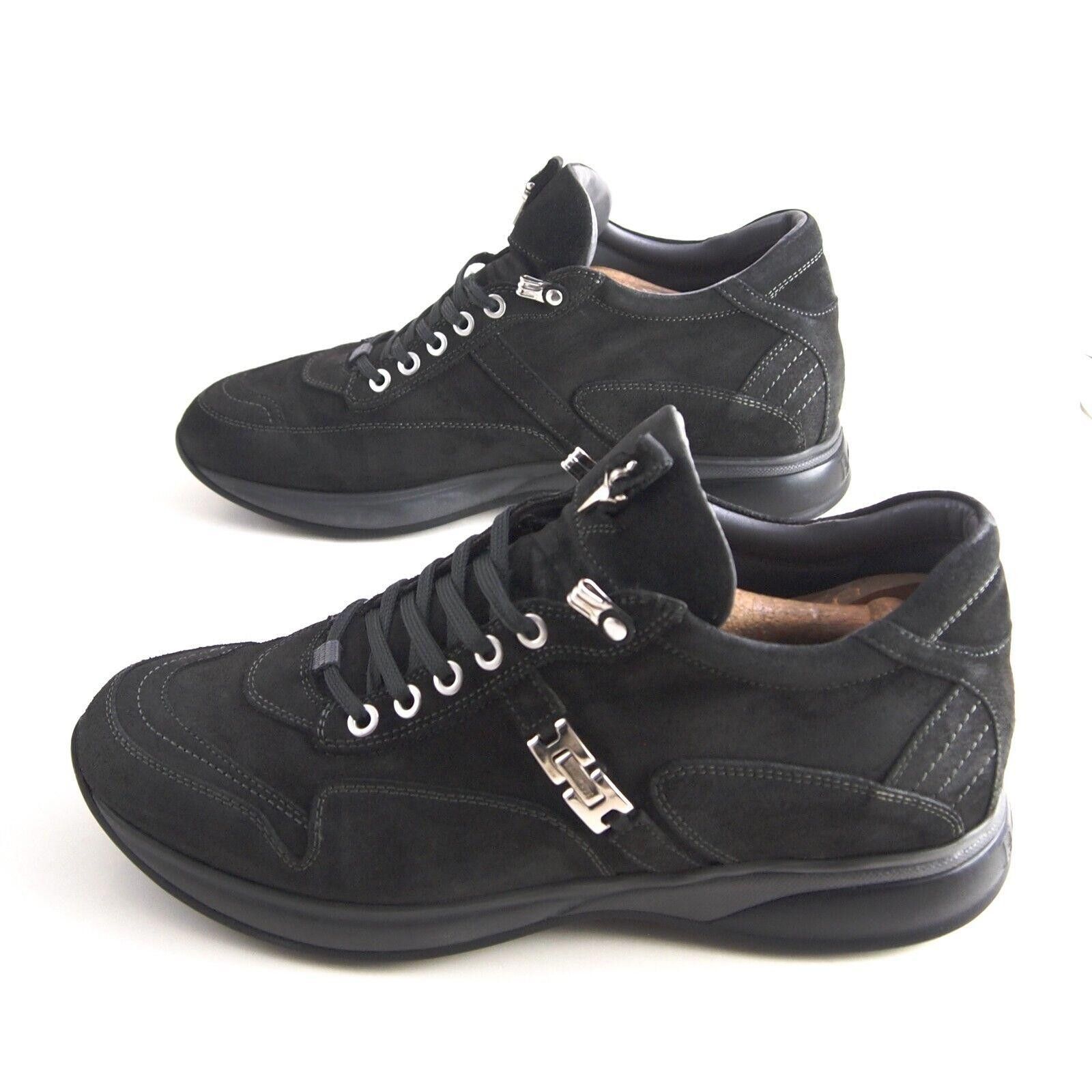 Paciotti Paciotti 4US Low Top Sneakers Black Suede Mens US 8 EU 41 Size US 8 / EU 41 - 2 Thumbnail