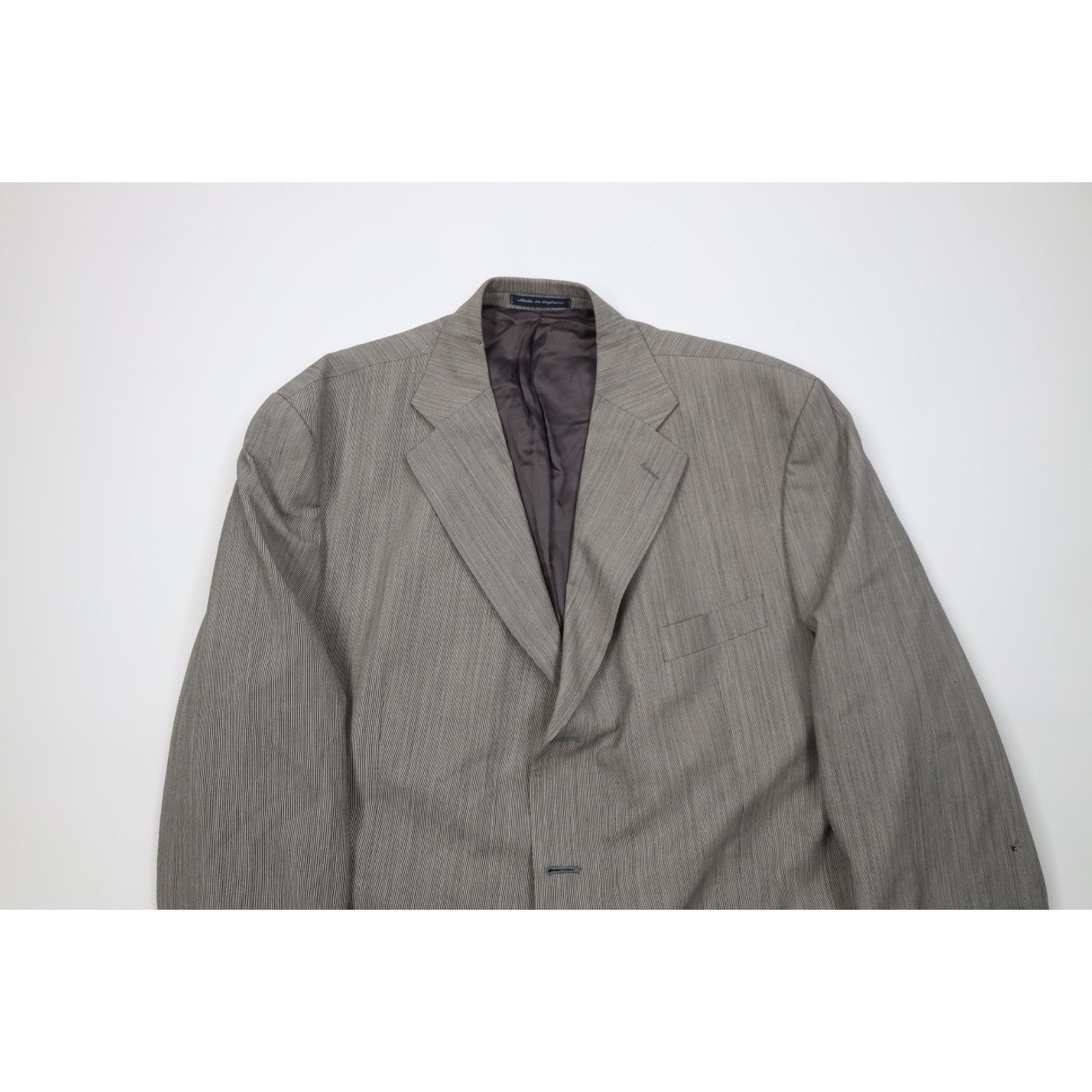 Vintage Vintage Streetwear Thrashed 3 Piece Suit Wedding Size 48R - 3 Thumbnail
