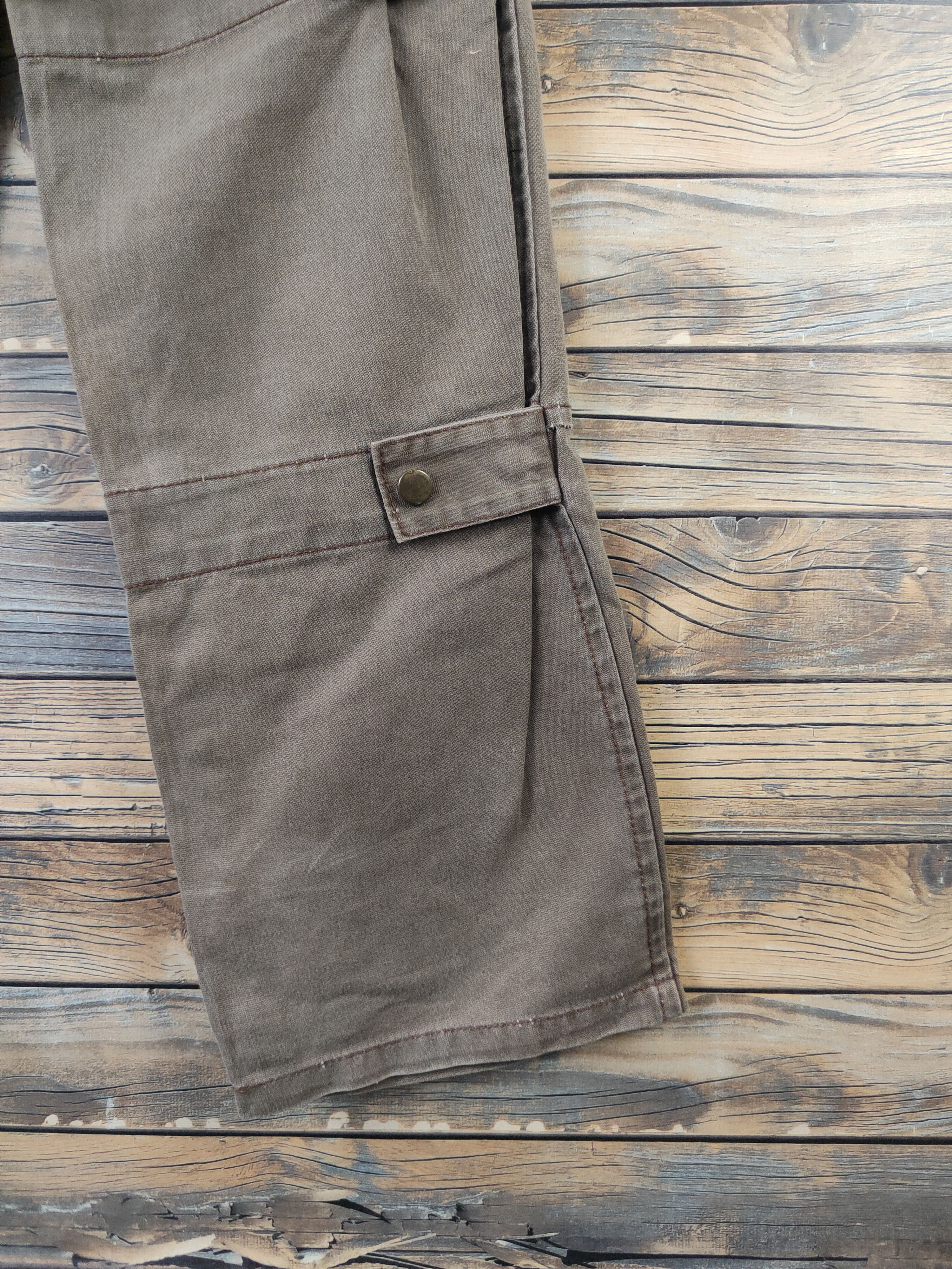 Stussy DL Stussy Olive Multipocket Tactical Jumpsuits #2678 Size US 27 - 19 Thumbnail