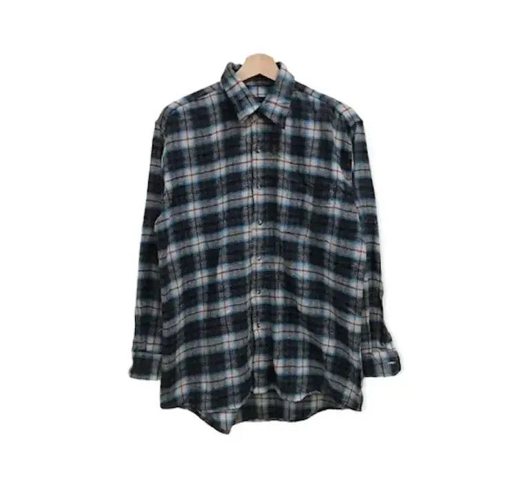 Flannel Vintage Royalcy Plaid Tartan Flannel Shirt 👕 Size US M / EU 48-50 / 2 - 1 Thumbnail