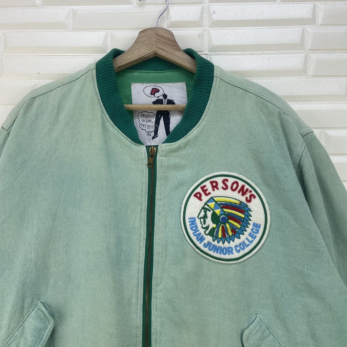 PERSON'S × Vintage Vintage Person’s Indian Junior College Loose Oversize Jacket Size US L / EU 52-54 / 3 - 4 Thumbnail