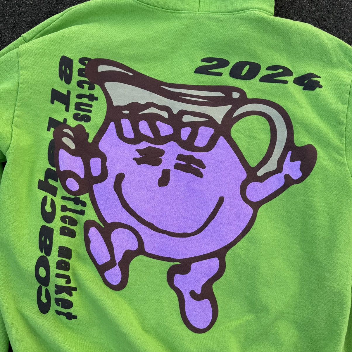 Cactus Plant Flea Market × Coachella × Lil Yachty CPFM Lil Yachty Coachella 2024 Hoodie Green Size US L / EU 52-54 / 3 - 4 Thumbnail