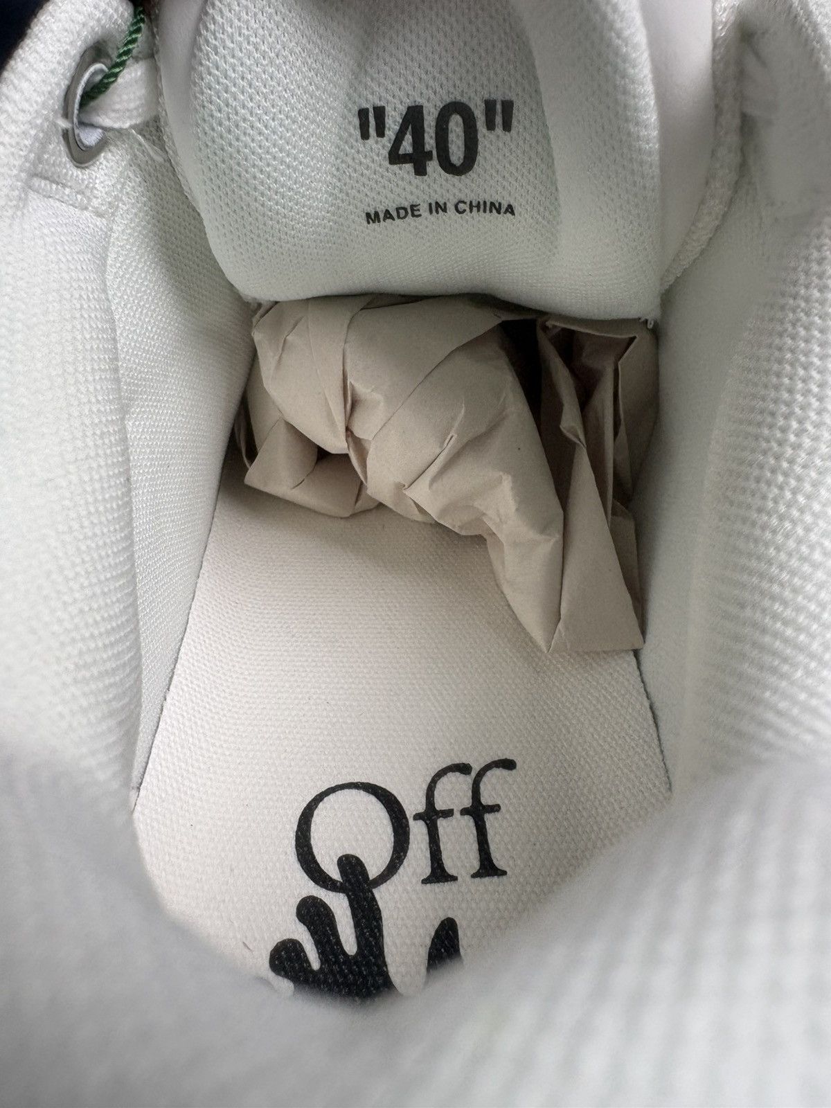 Off-White Off-White Out Of Office Leather Design Sneaker Men’s Size US 7.5 / EU 40-41 - 12 Thumbnail