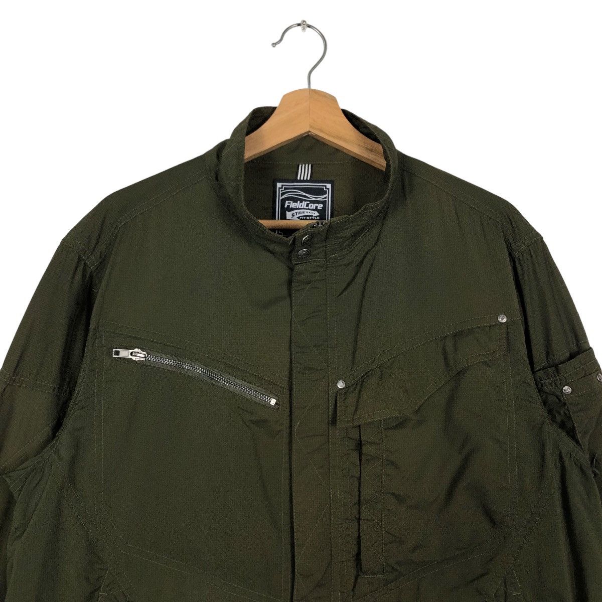 Japanese Brand 🔥Parachute Biker Jacket Multi Pocket Fieldcore Issey Miyake Size US L / EU 52-54 / 3 - 3 Thumbnail