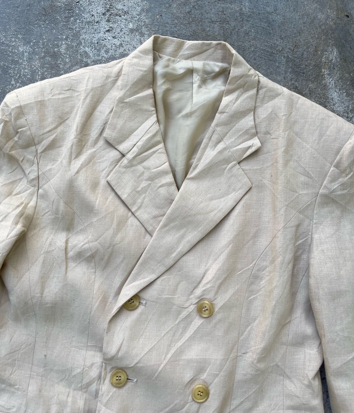 Yohji Yamamoto 🔥Vintage Yohji Yamamoto Y's Double Breasted Jacket Size US S / EU 44-46 / 1 - 10 Thumbnail