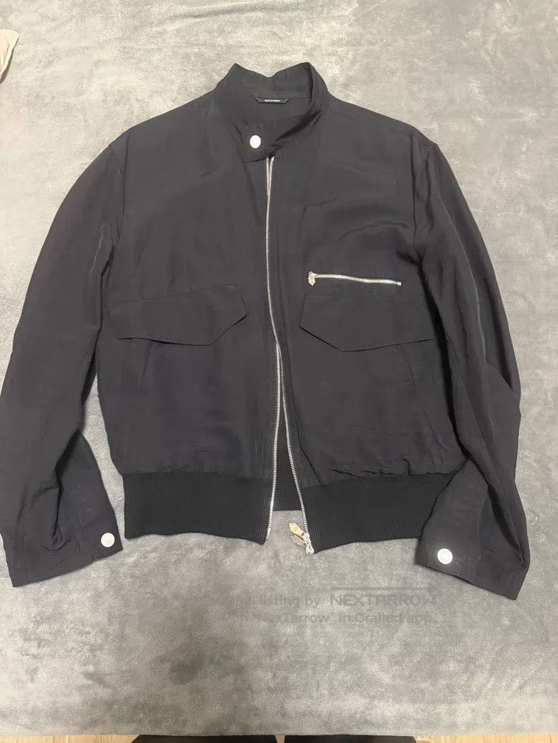 Hermes Hermes Jacket, Mulberry Silk Size US M / EU 48-50 / 2 - 1 Thumbnail