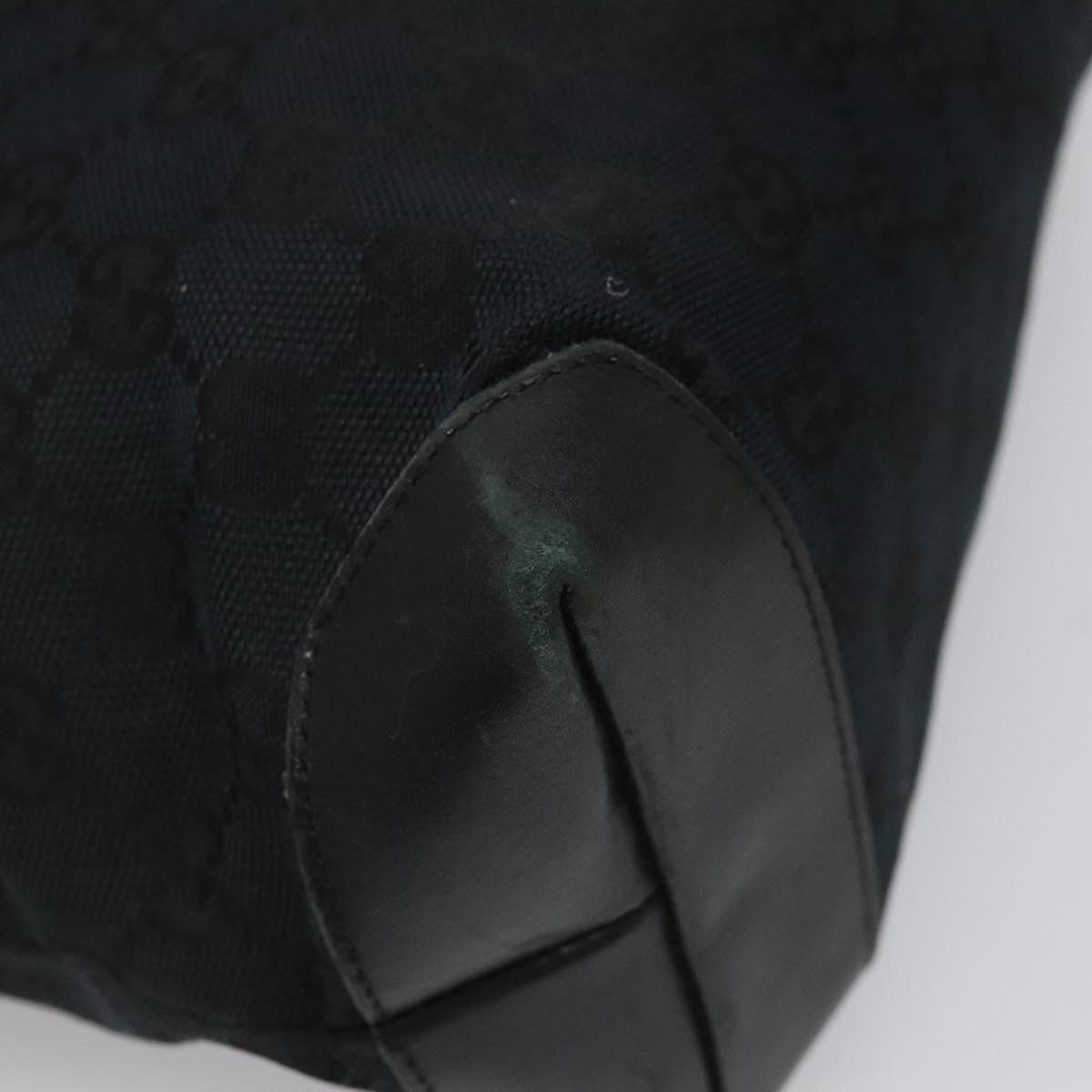Gucci GUCCI GG Canvas Sherry Line Tote Bag Black White 019 0402 Size ONE SIZE - 13 Thumbnail