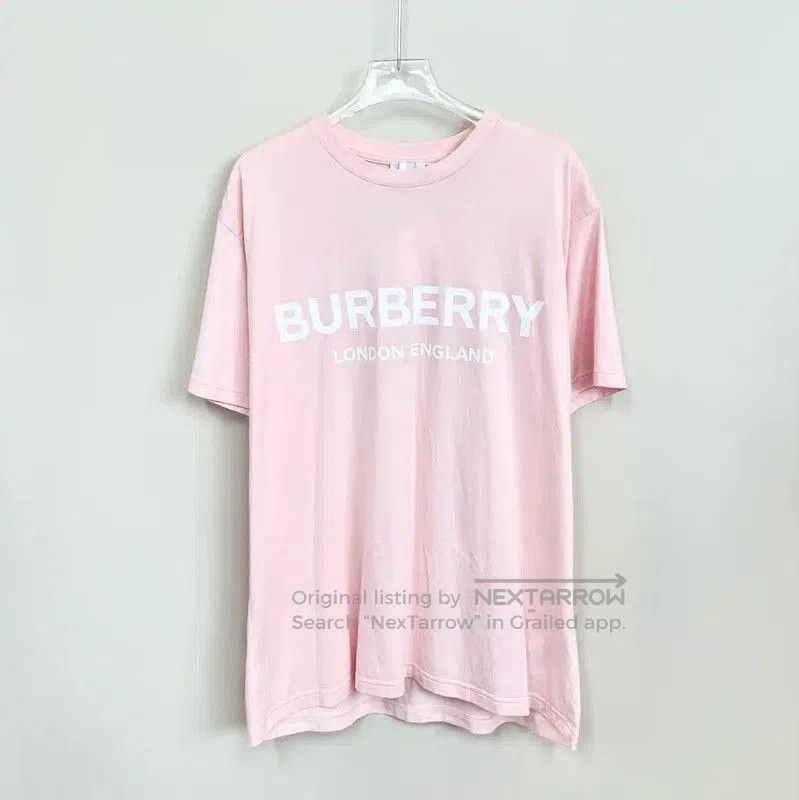 Burberry Burberry Pink Women's T-Shirt Size S. Size S / US 4 / IT 40 - 1 Thumbnail