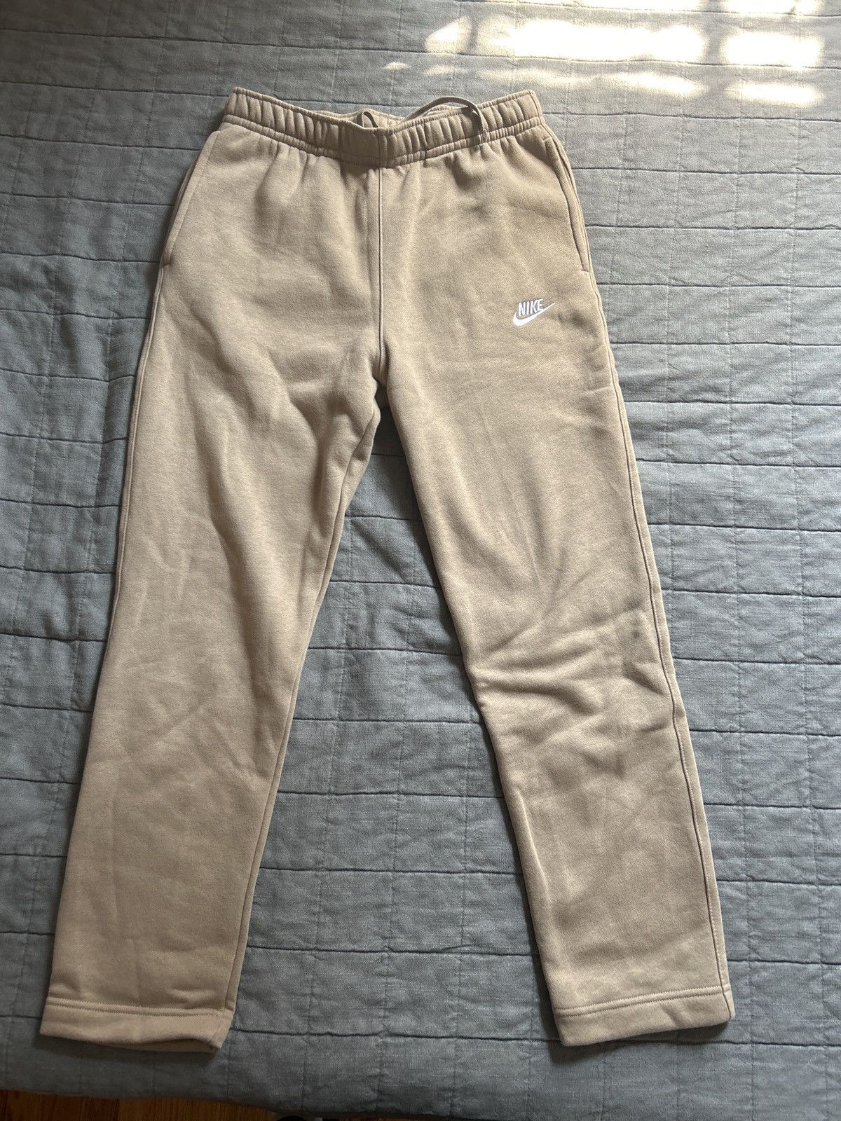 Nike Beige Nike Sweatpant Size US 32 / EU 48 - 3 Thumbnail